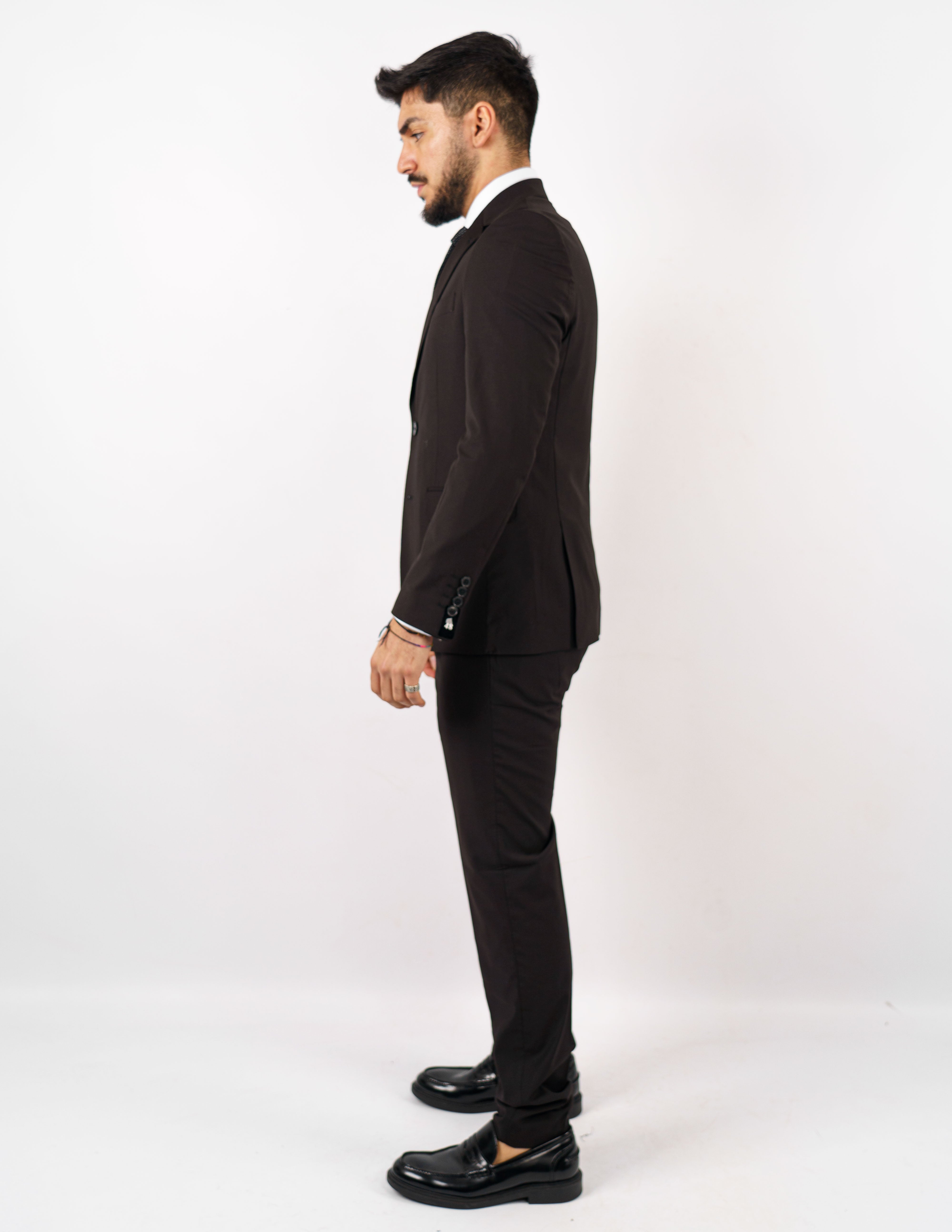 abito monopetto elegante slim