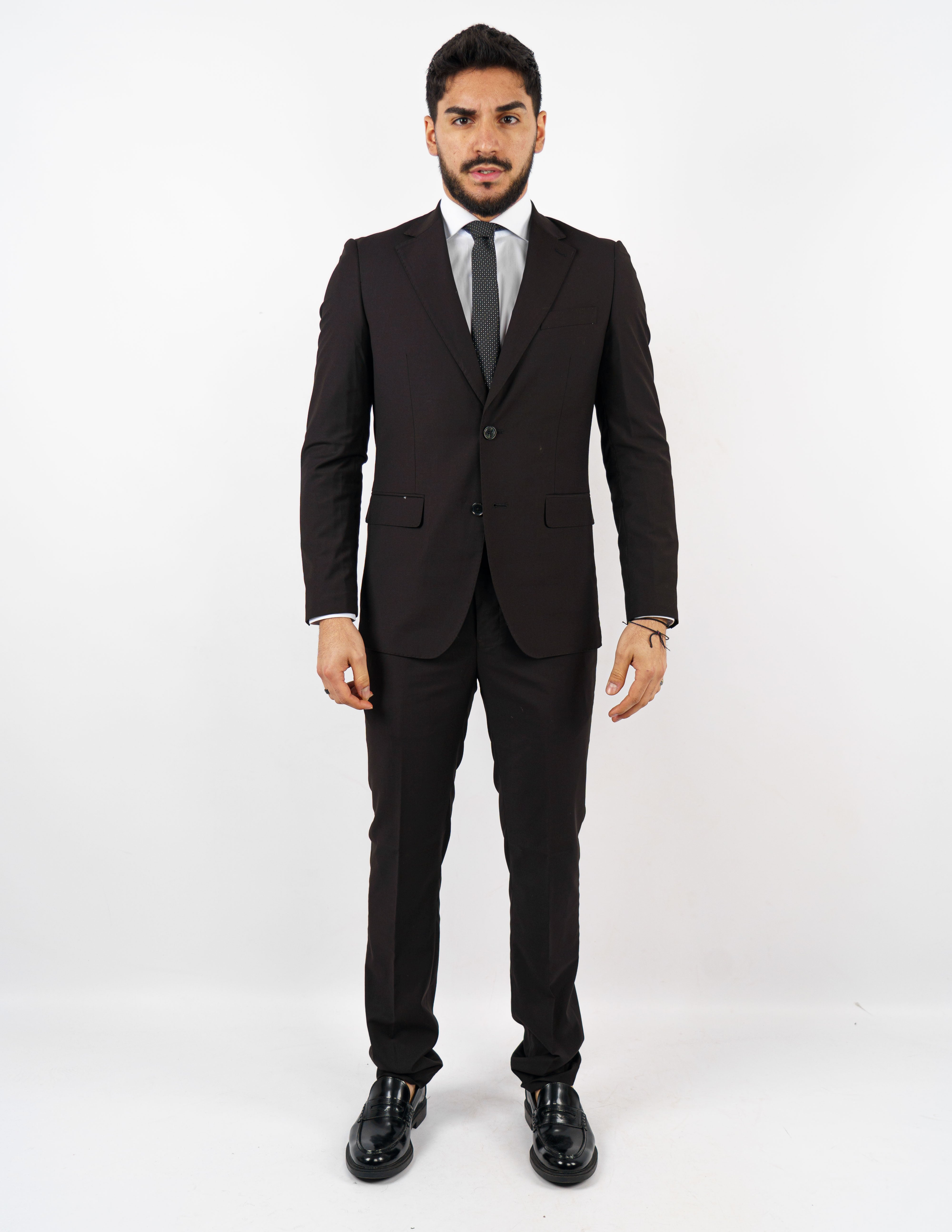 abito monopetto elegante slim