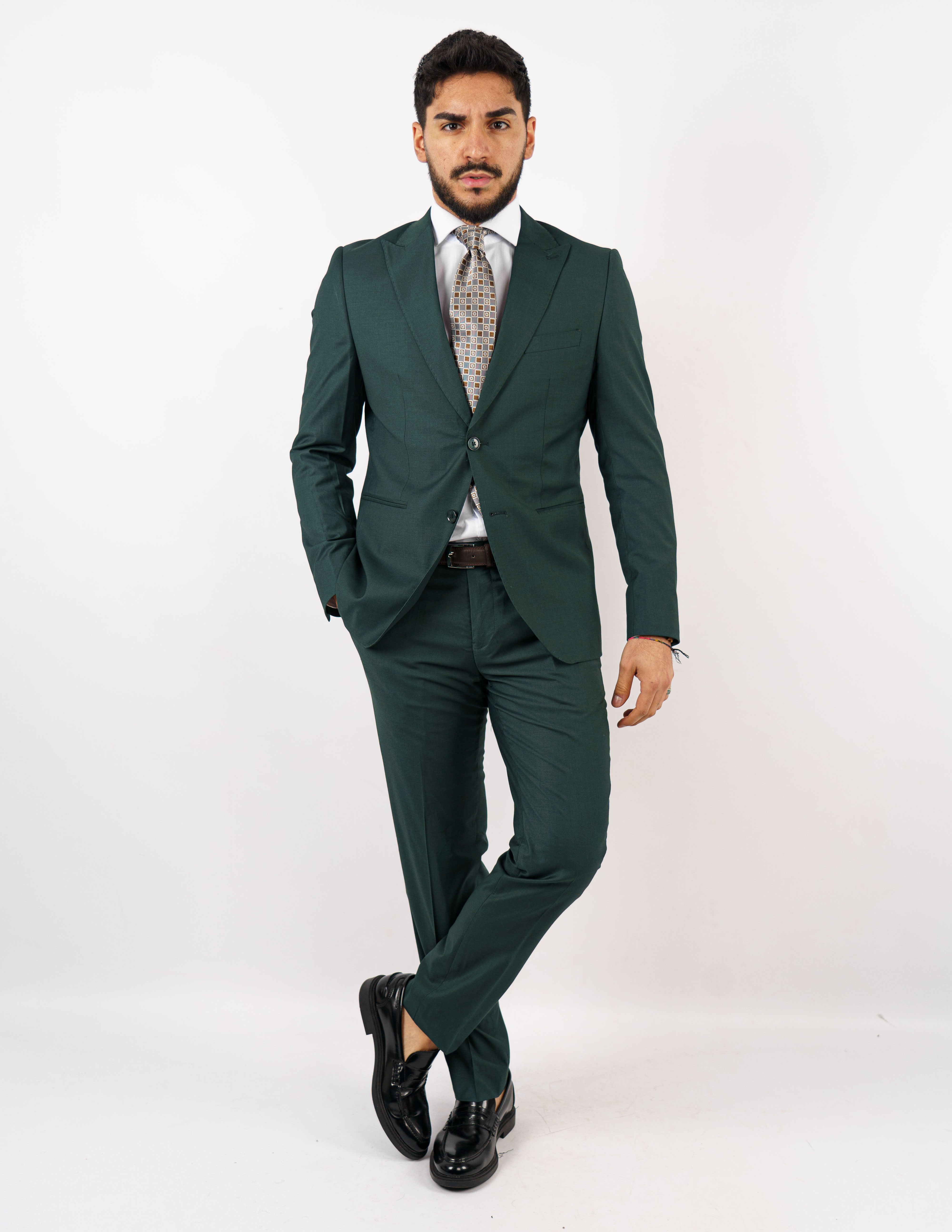 abito monopetto elegante slim