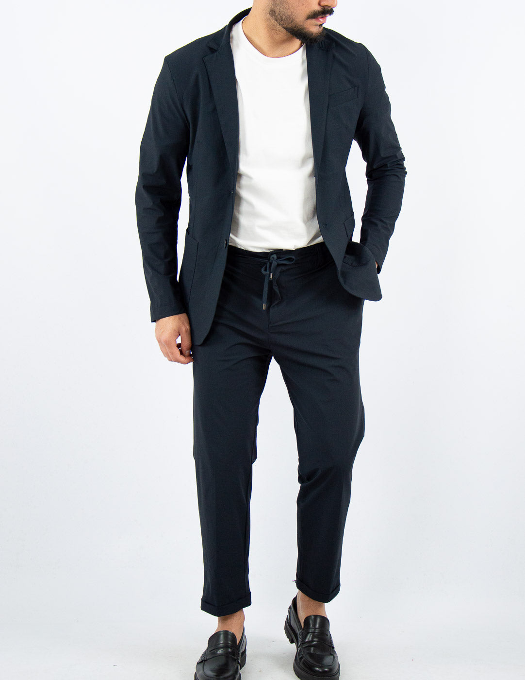 ABITO UOMO MONOPETTO EXTRA LIGHT "NO STIRO"