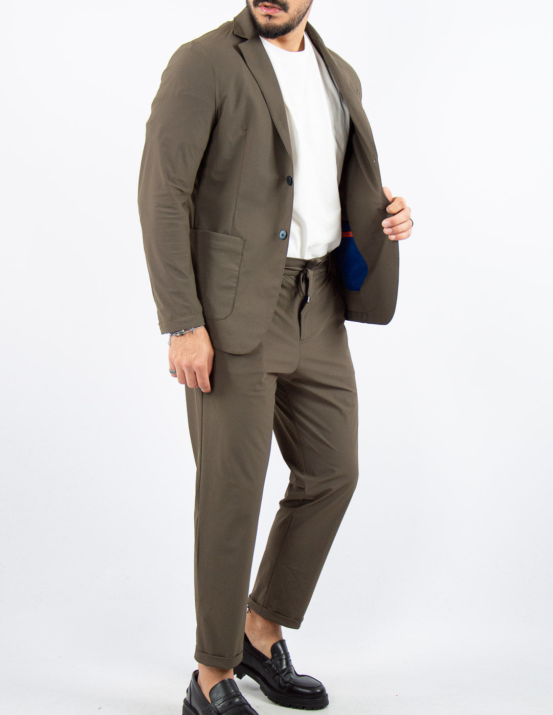 ABITO UOMO MONOPETTO EXTRA LIGHT "NO STIRO"