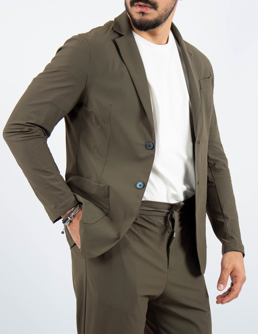 ABITO UOMO MONOPETTO EXTRA LIGHT "NO STIRO"