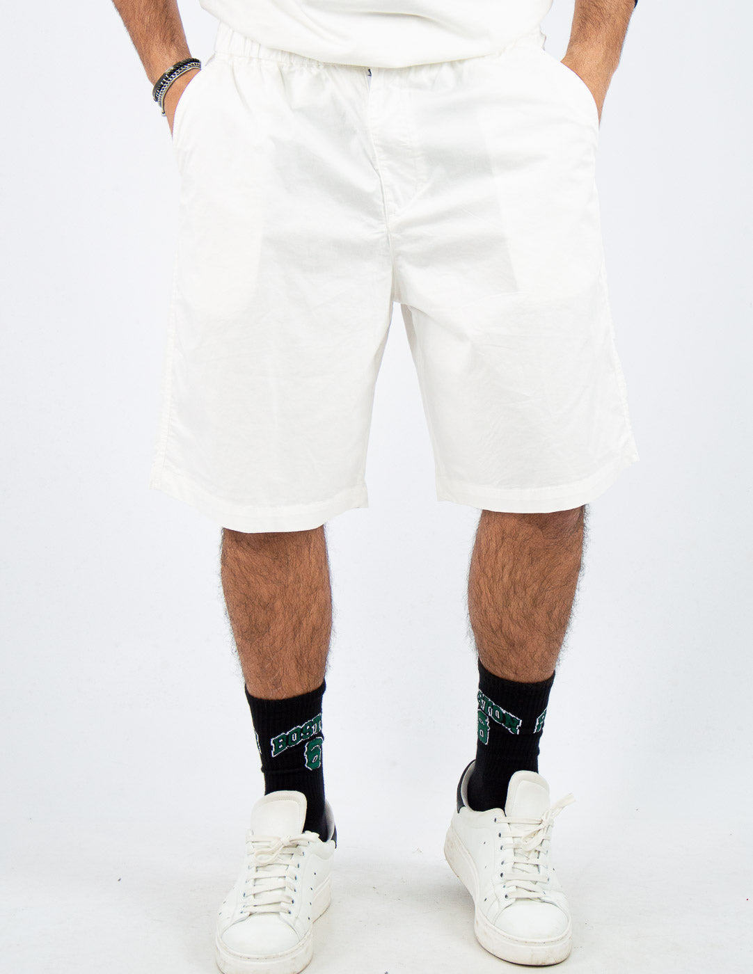 bermuda uomo regular in cotone