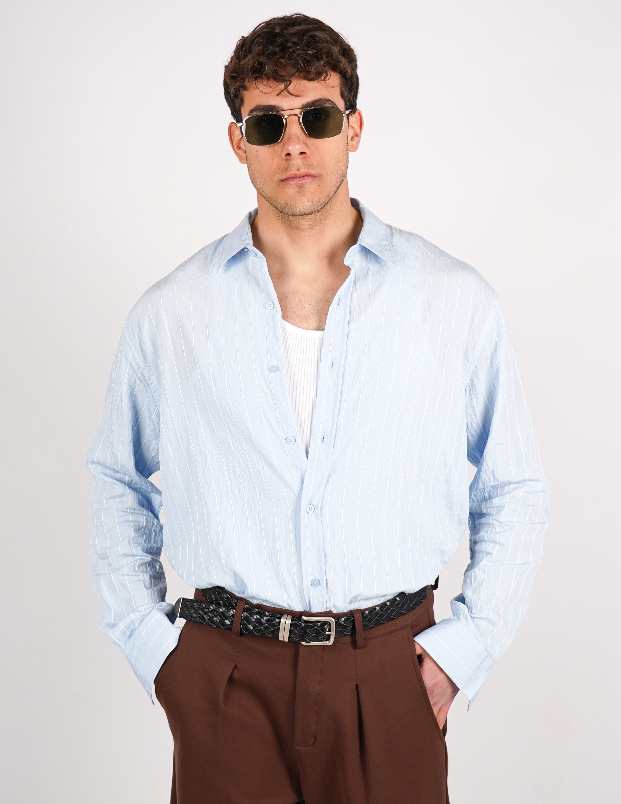 camicia in viscosa leggera