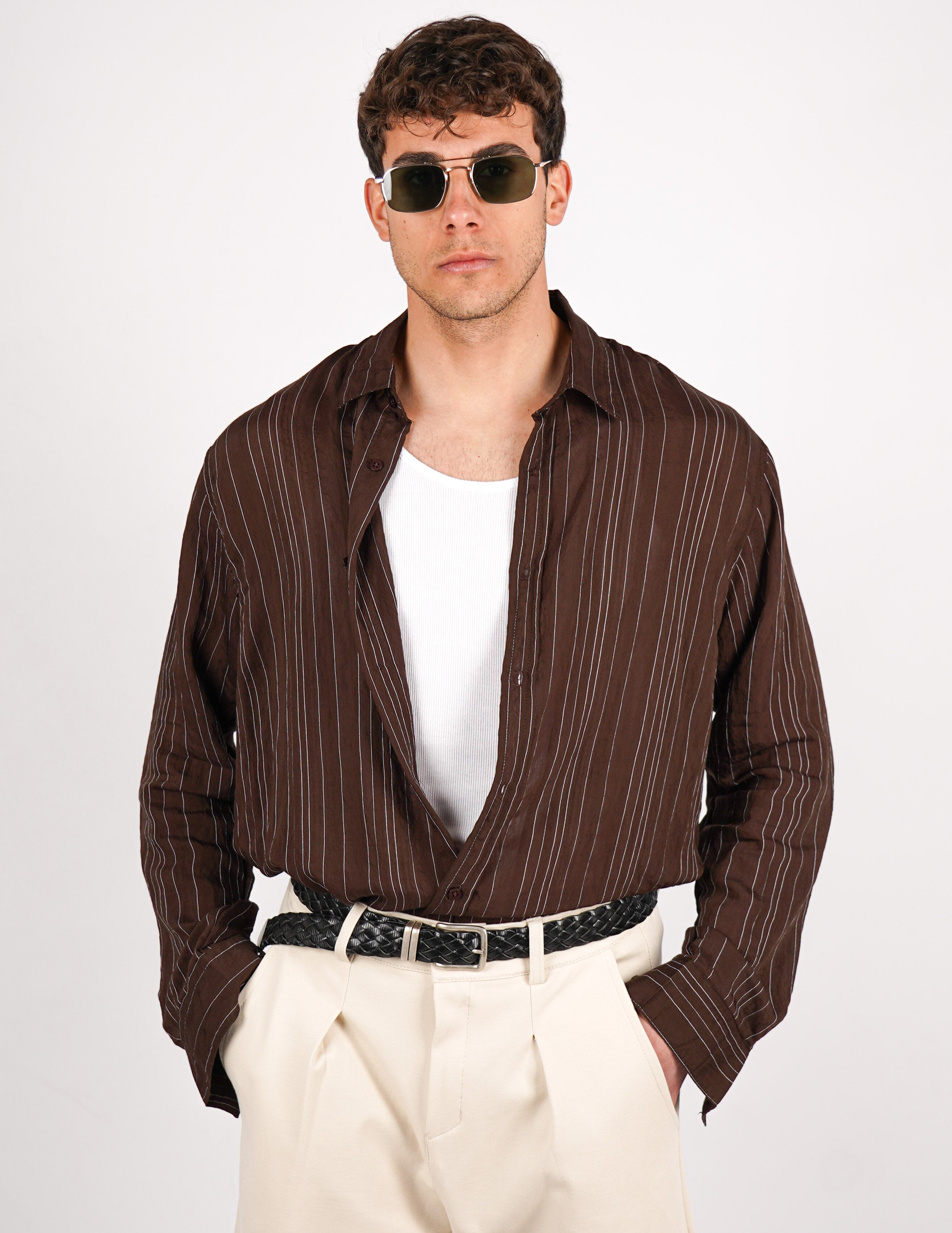 camicia in viscosa leggera