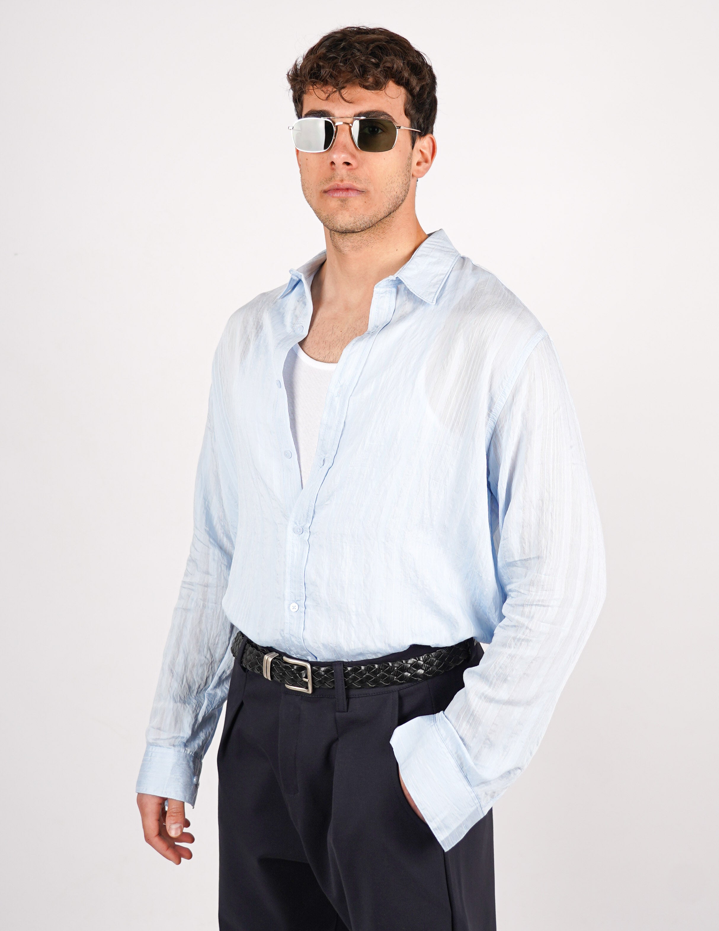 camicia in viscosa leggera