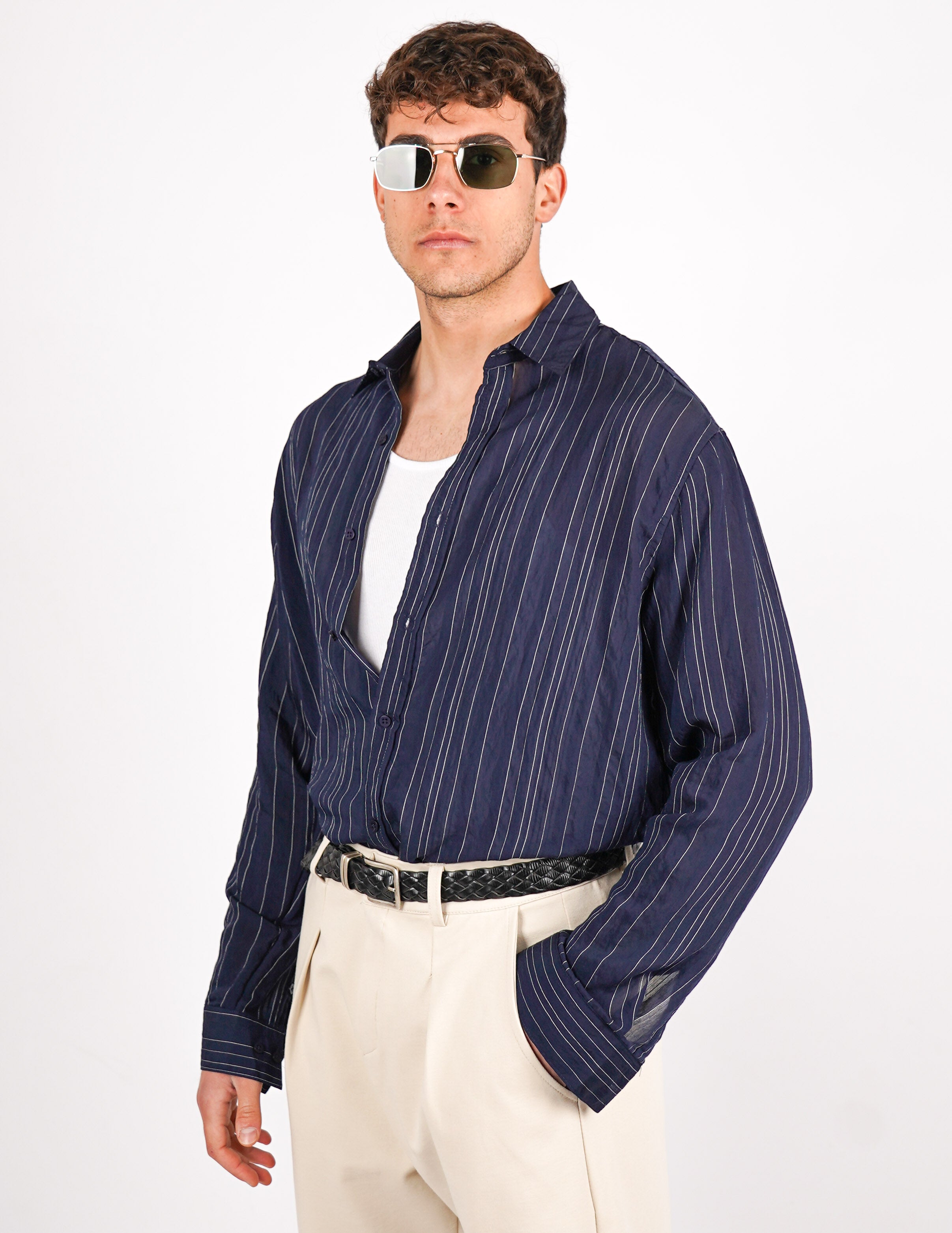 camicia in viscosa leggera