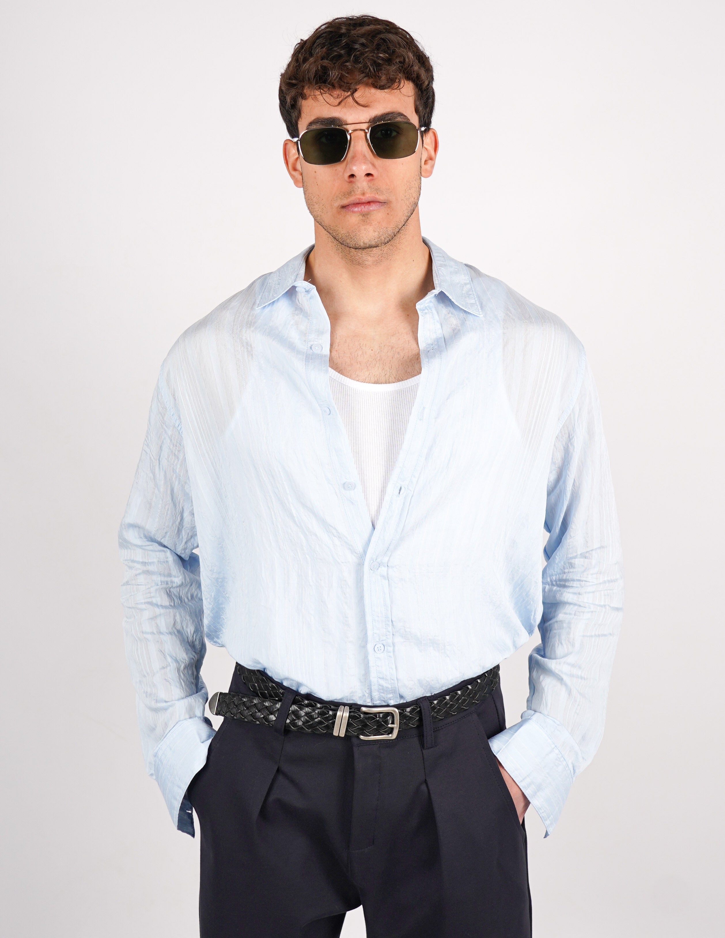 camicia in viscosa leggera