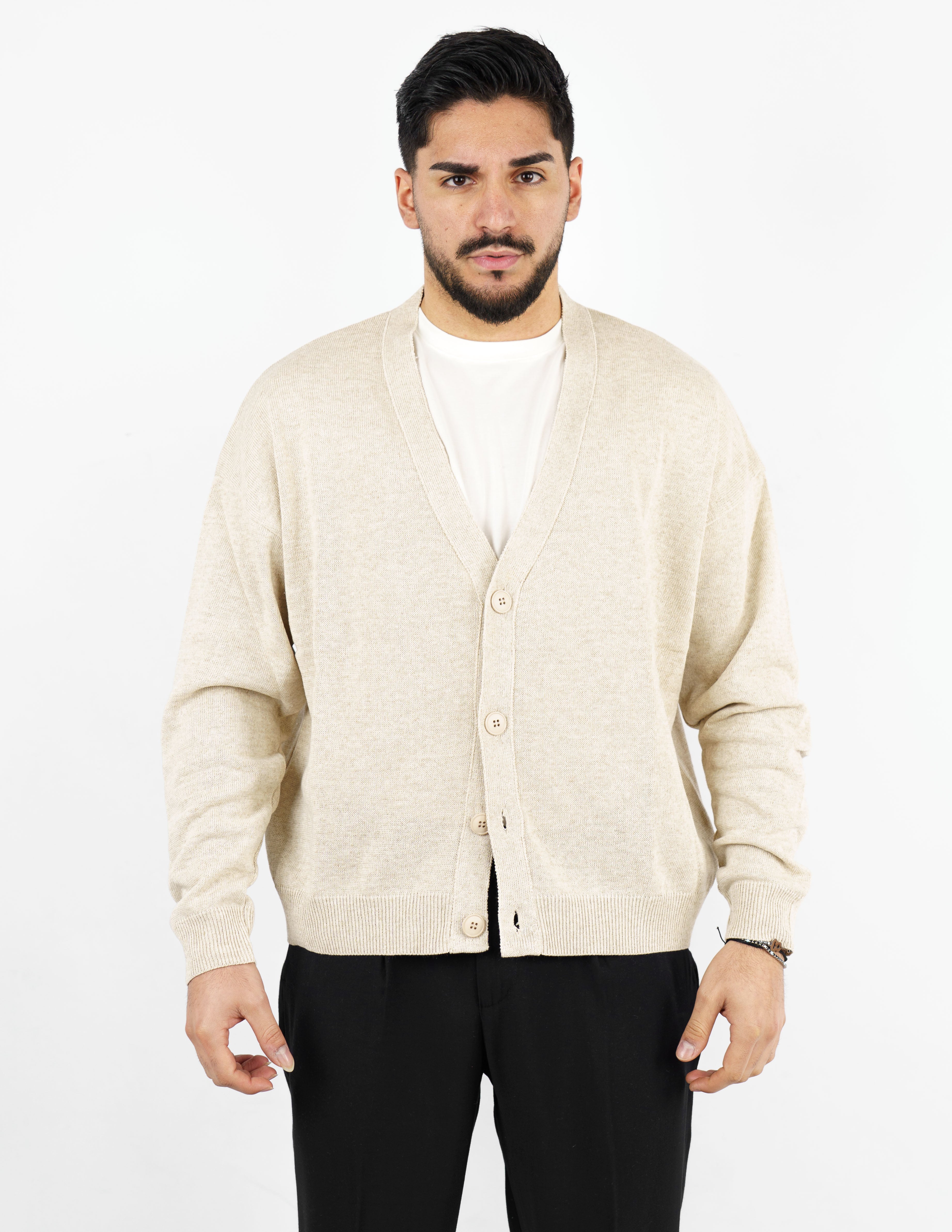 cardigan premium cotone