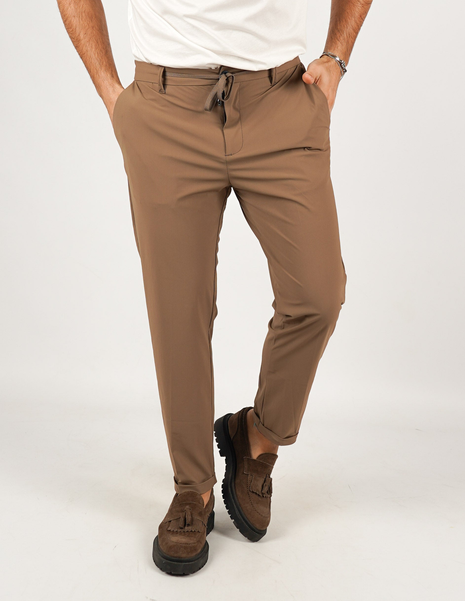 PANTALONE TESSUTO "EXTRA LIGHT NO STIRO"
