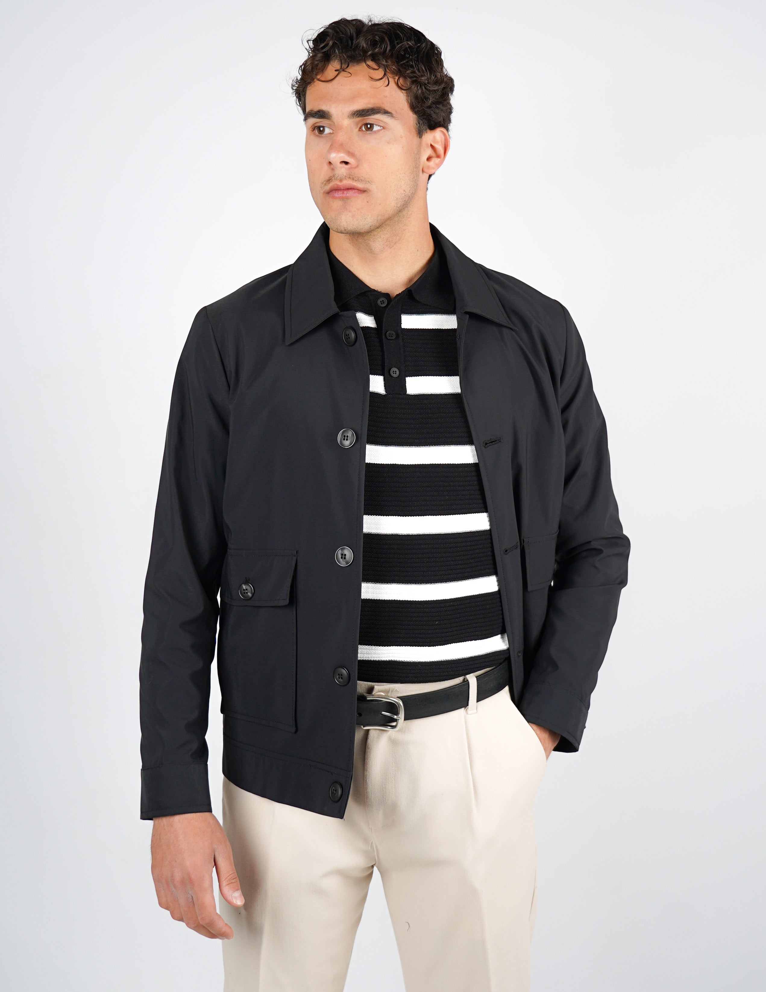 TRENCH CORTO UOMO
