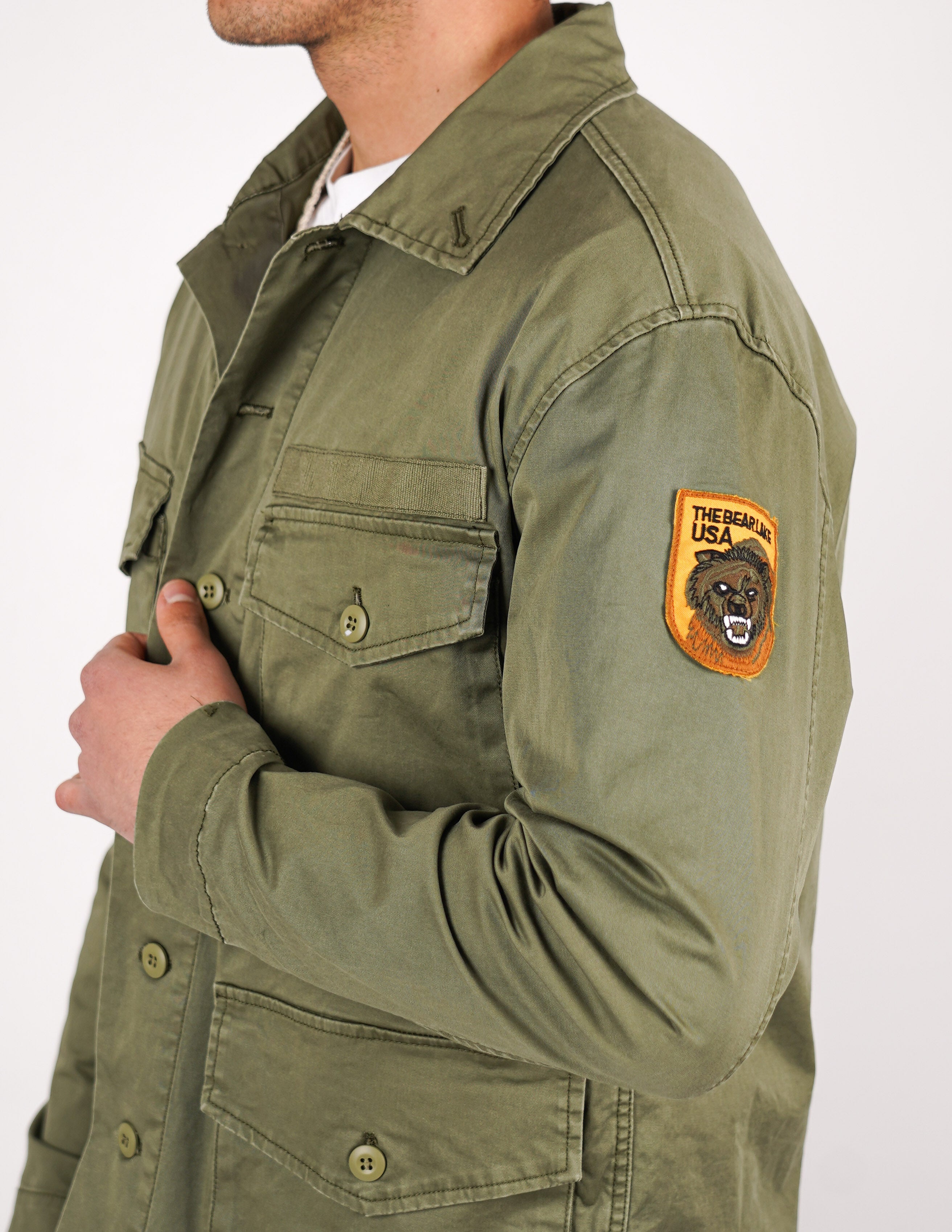 SAHARIANA STRUTTURATA CON PATCH