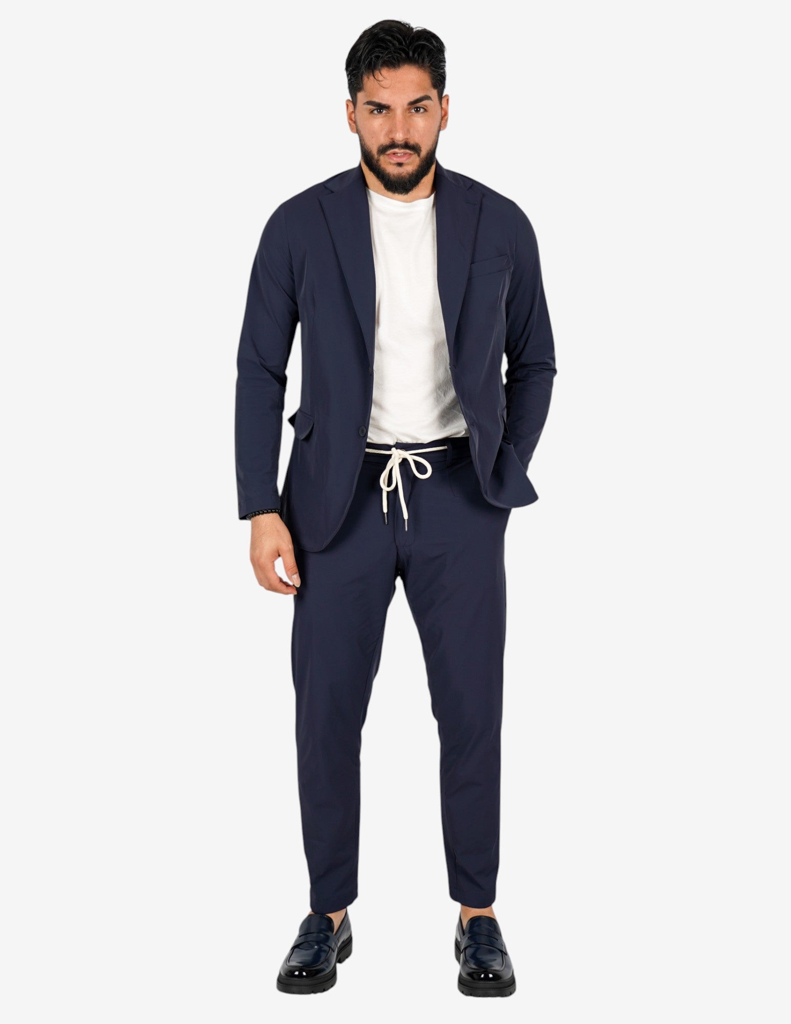 ABITO UOMO MONOPETTO EXTRA LIGHT "NO STIRO"
