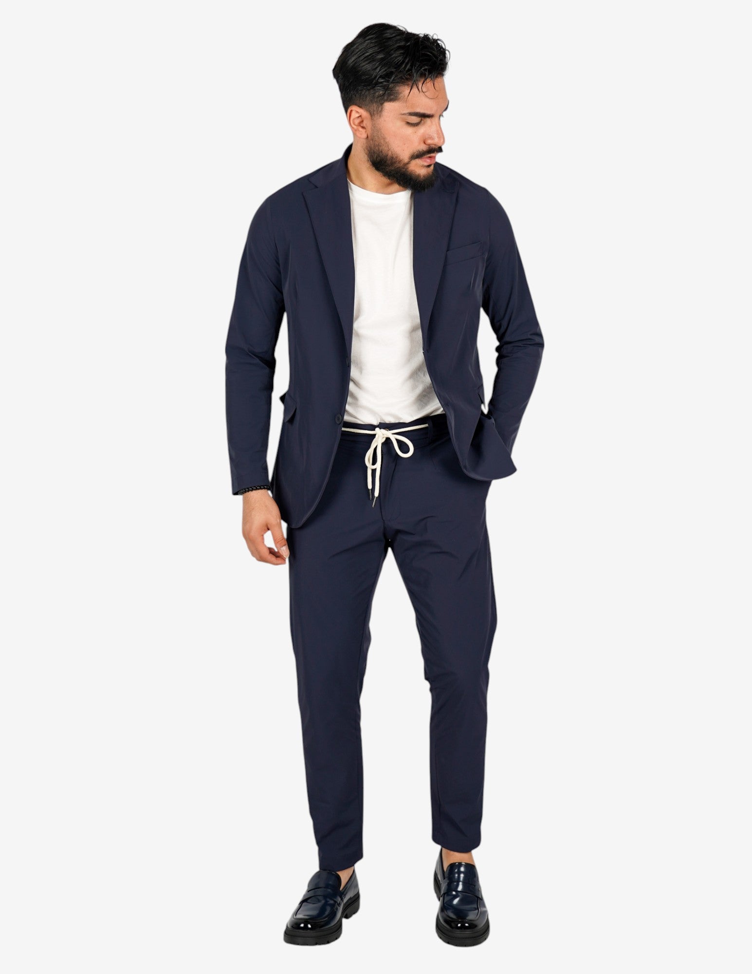 ABITO UOMO MONOPETTO EXTRA LIGHT "NO STIRO"