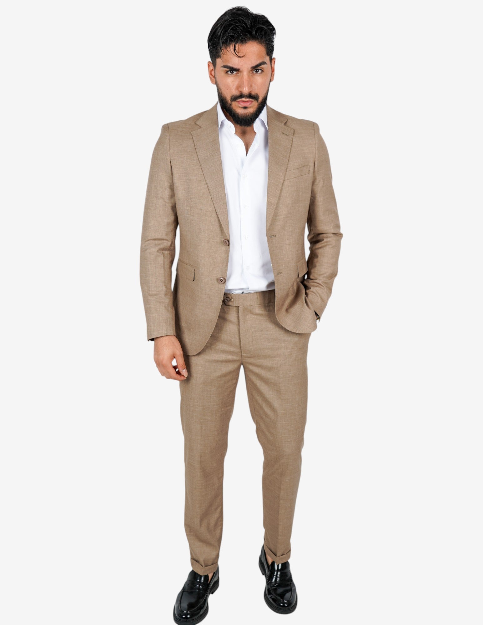 abito elegante monopetto casual