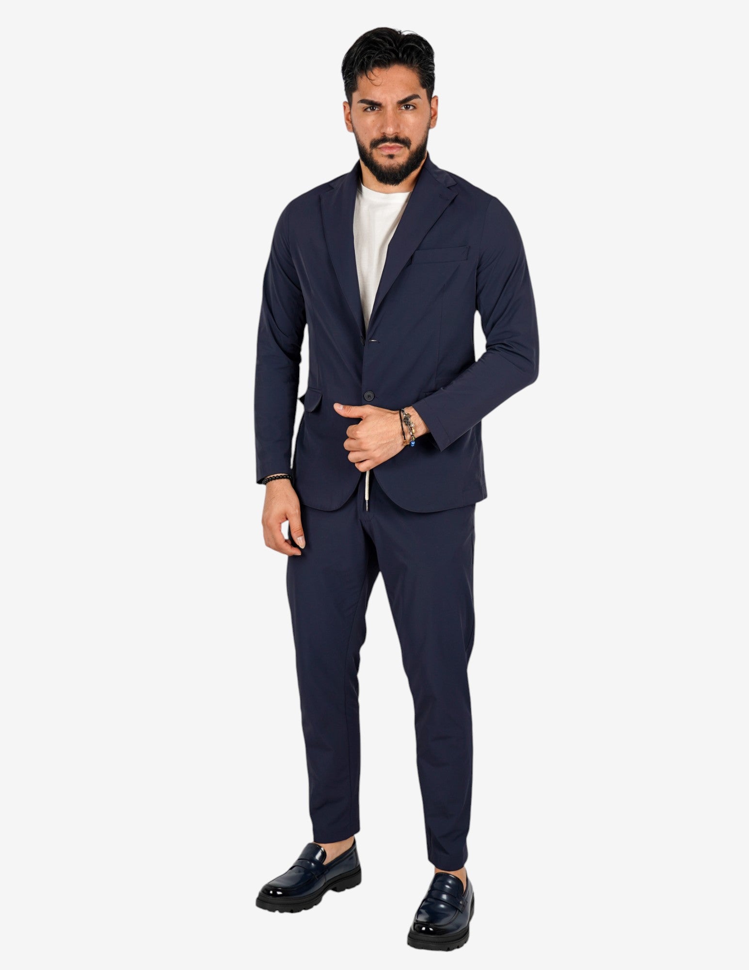 ABITO UOMO MONOPETTO EXTRA LIGHT "NO STIRO"