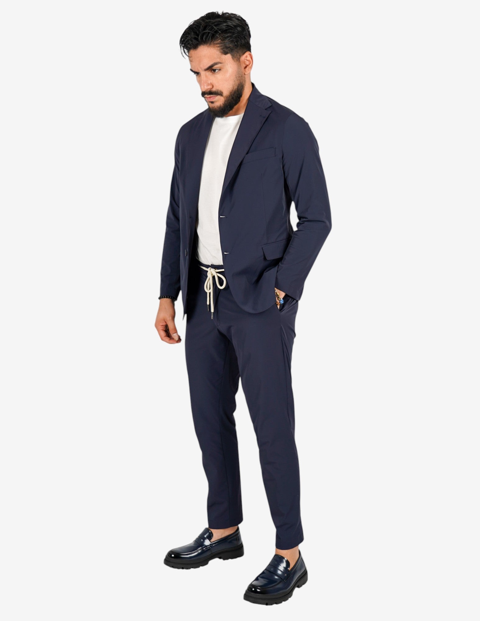 ABITO UOMO MONOPETTO EXTRA LIGHT "NO STIRO"