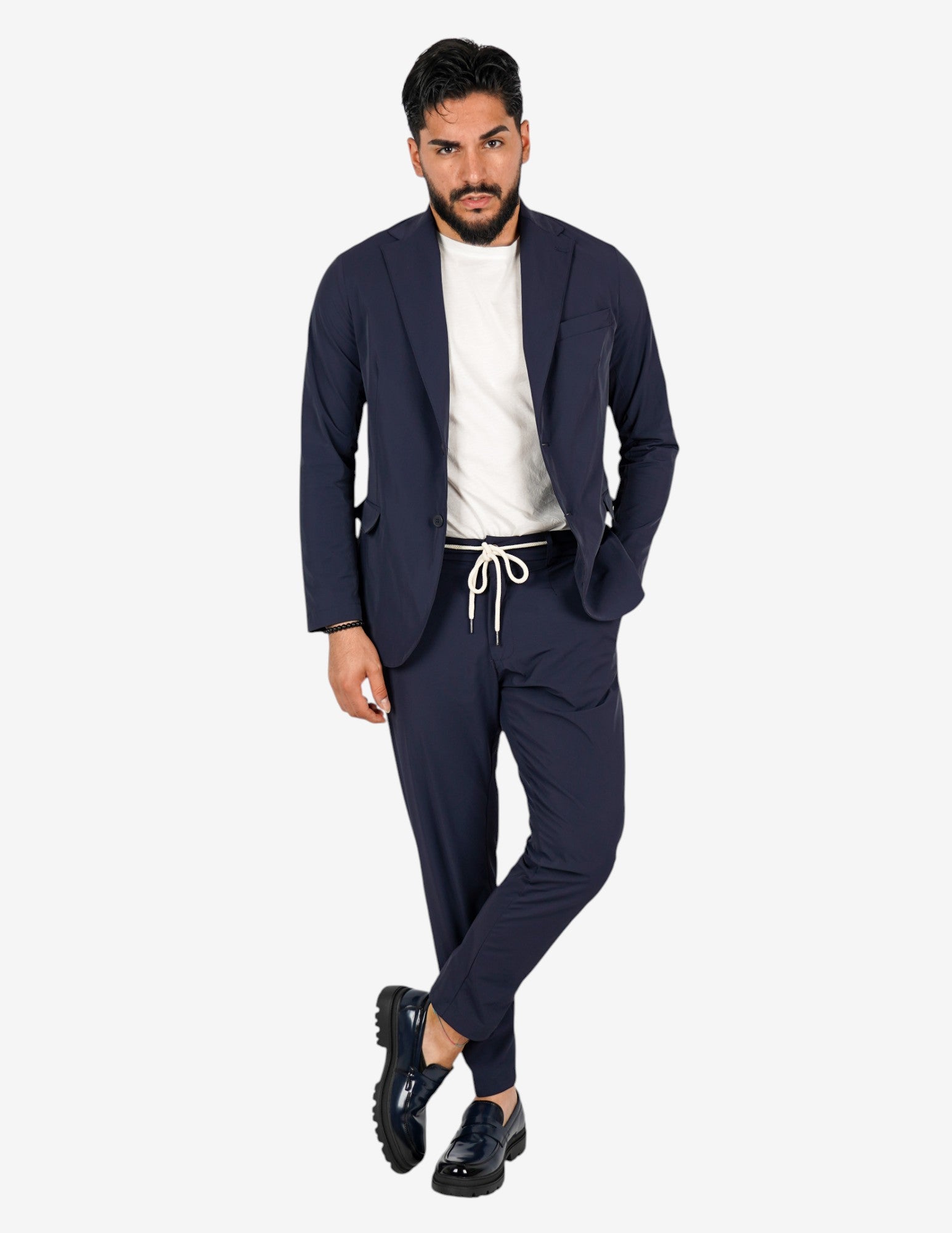 ABITO UOMO MONOPETTO EXTRA LIGHT "NO STIRO"