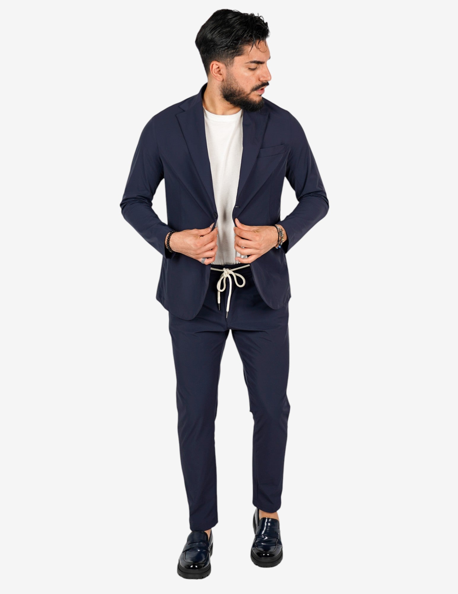 ABITO UOMO MONOPETTO EXTRA LIGHT "NO STIRO"