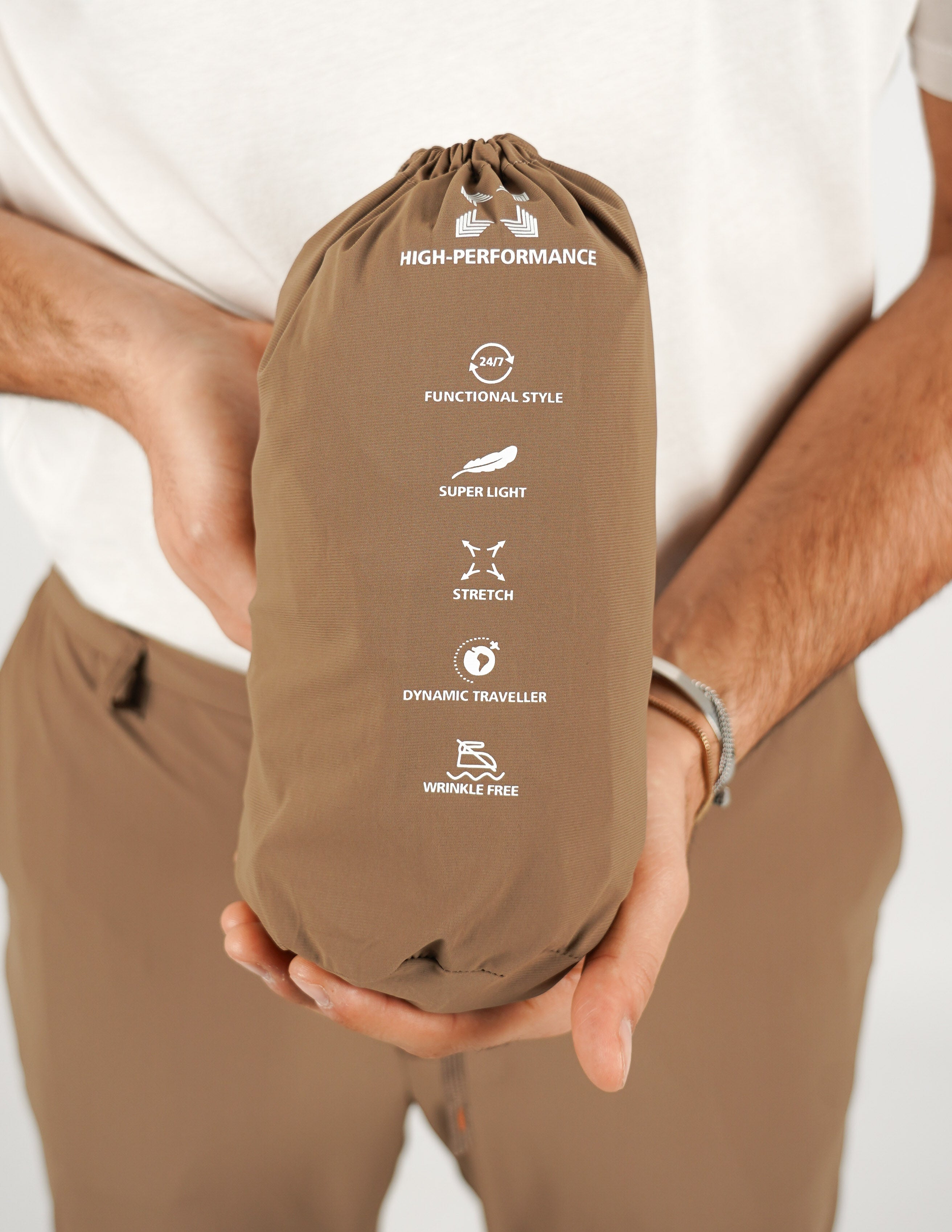 PANTALONE TESSUTO "EXTRA LIGHT NO STIRO"