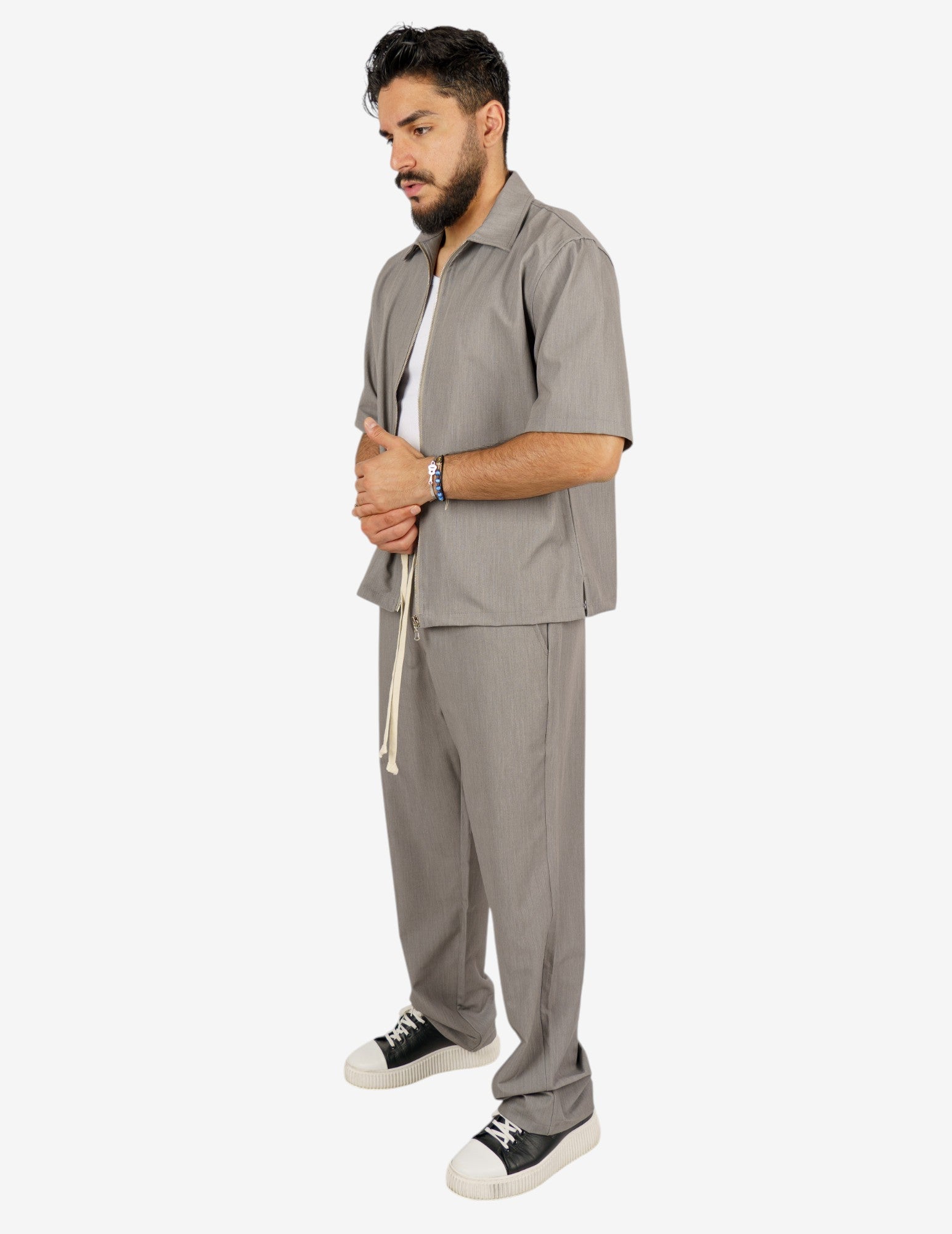 coordinato tinta unita casual