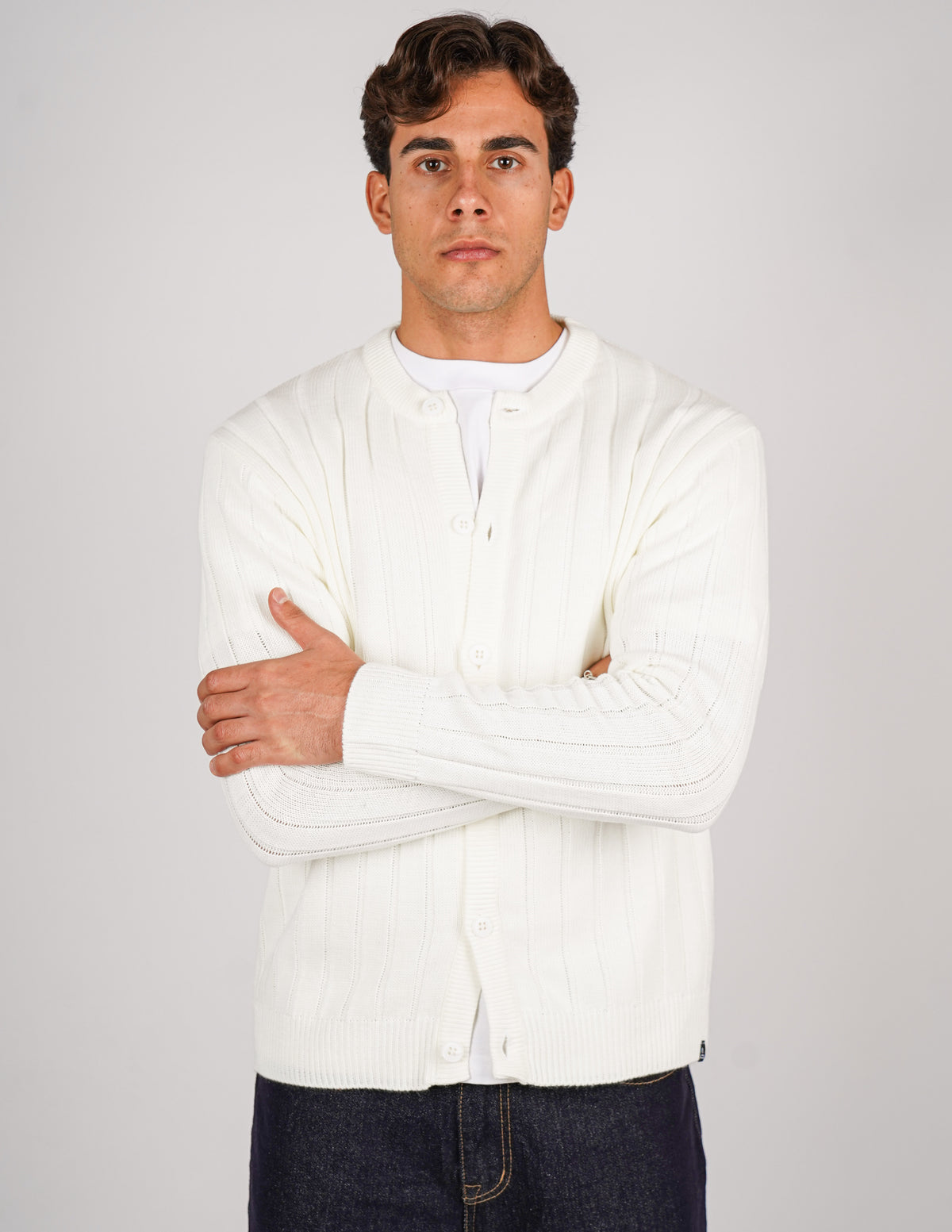 cardigan coreano lavorazione a treccia