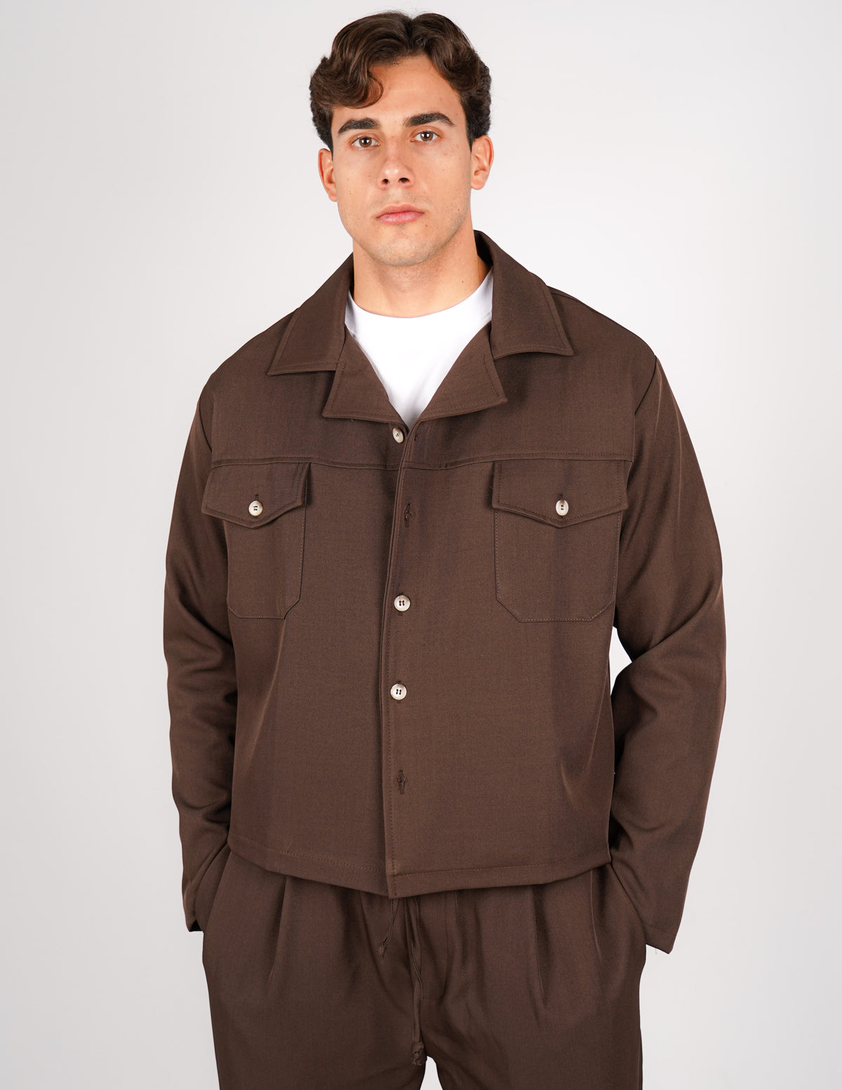 coordinato con giubbino + jogger baggy