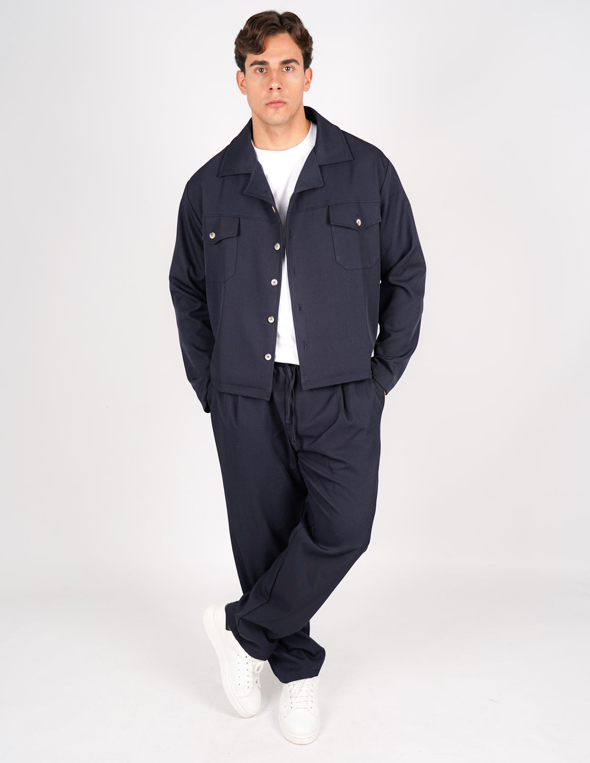 coordinato con giubbino + jogger baggy
