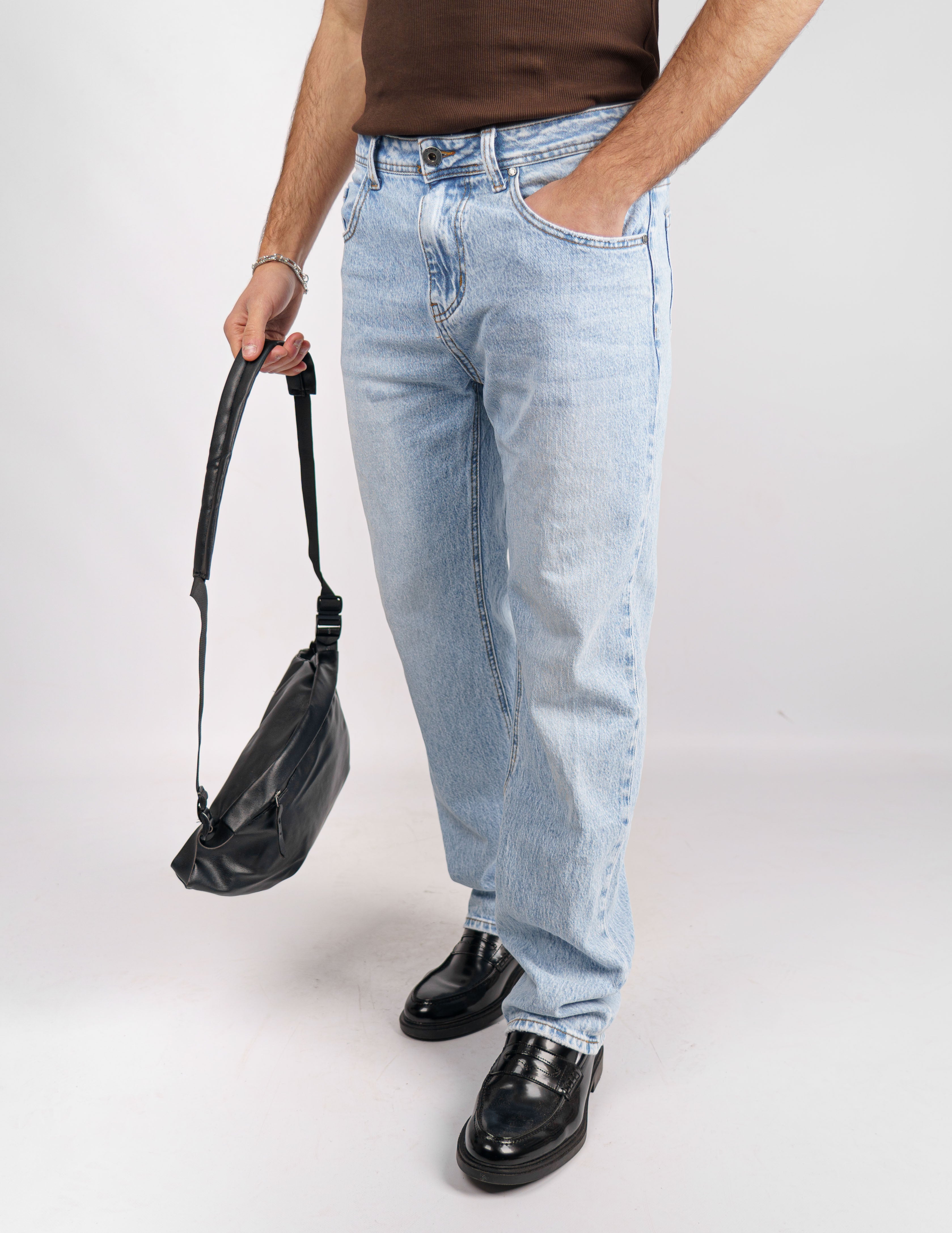jeans baggy denim