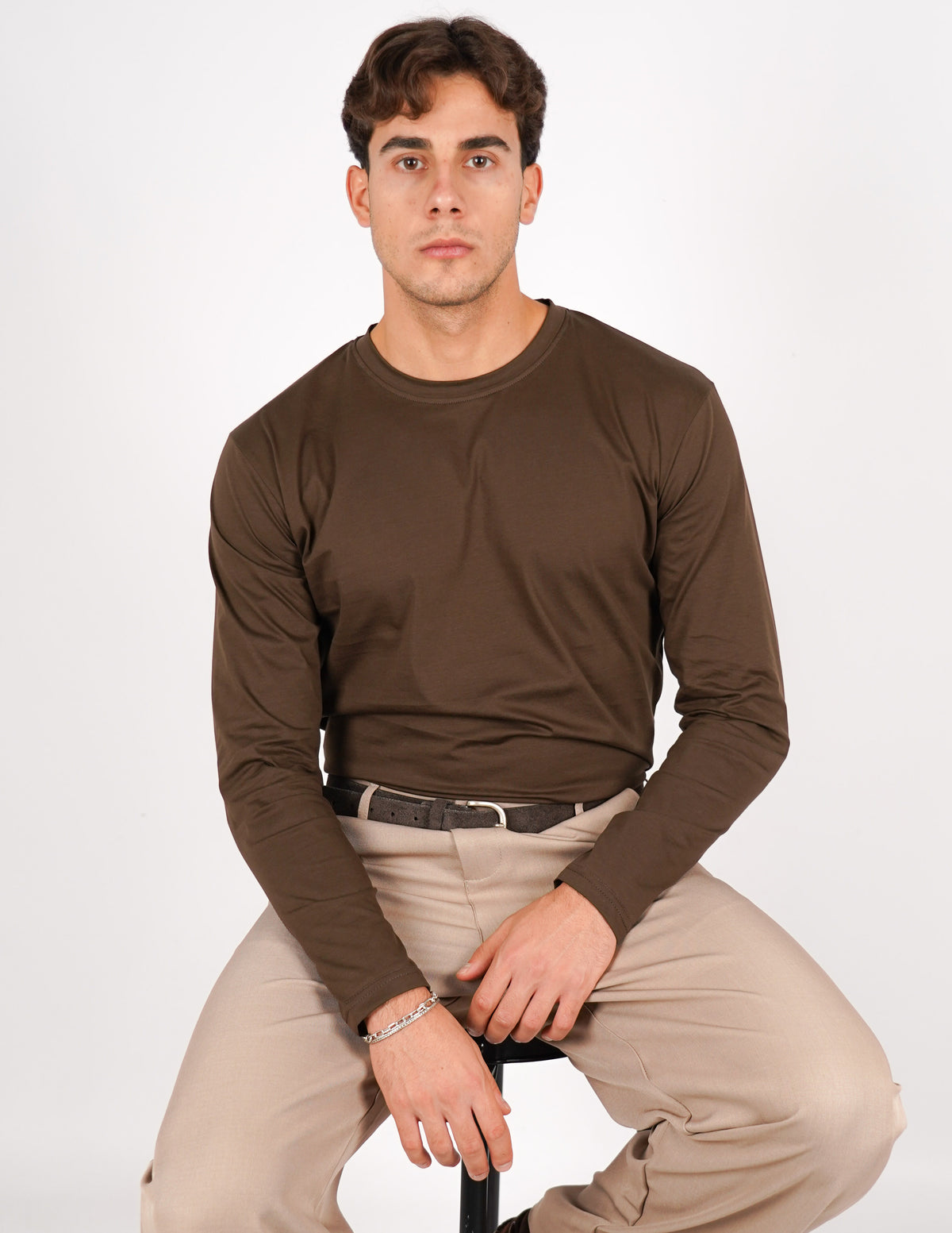 maglia manica lunga in scozia fine tex