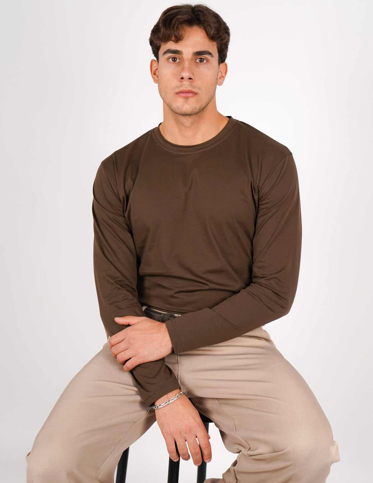 maglia manica lunga in scozia fine tex