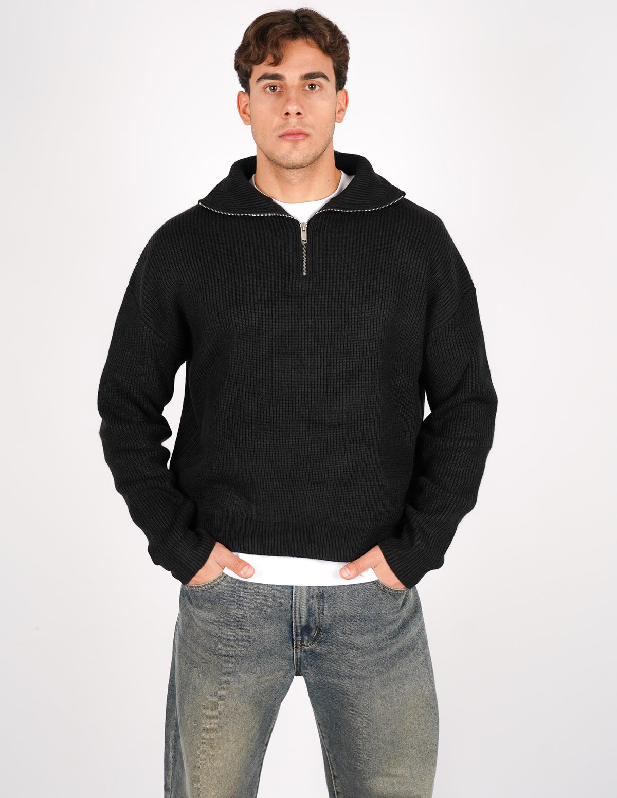 maglione camionista crop fit