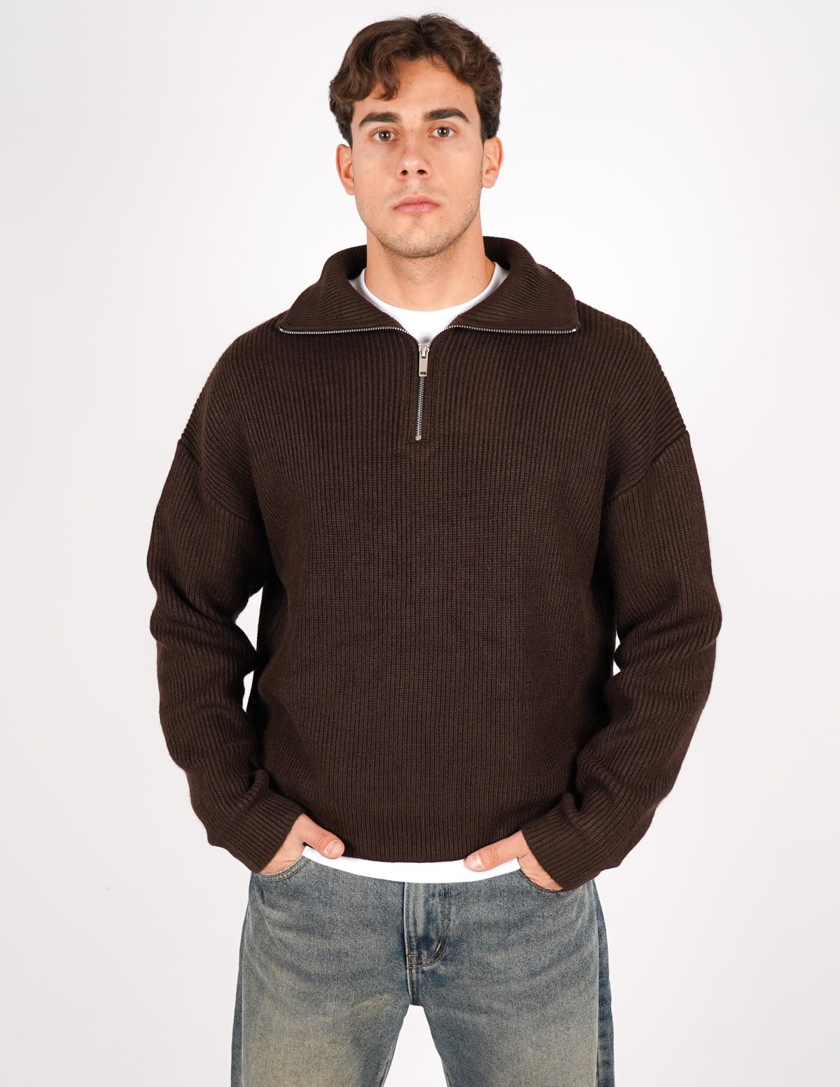 maglione camionista crop fit