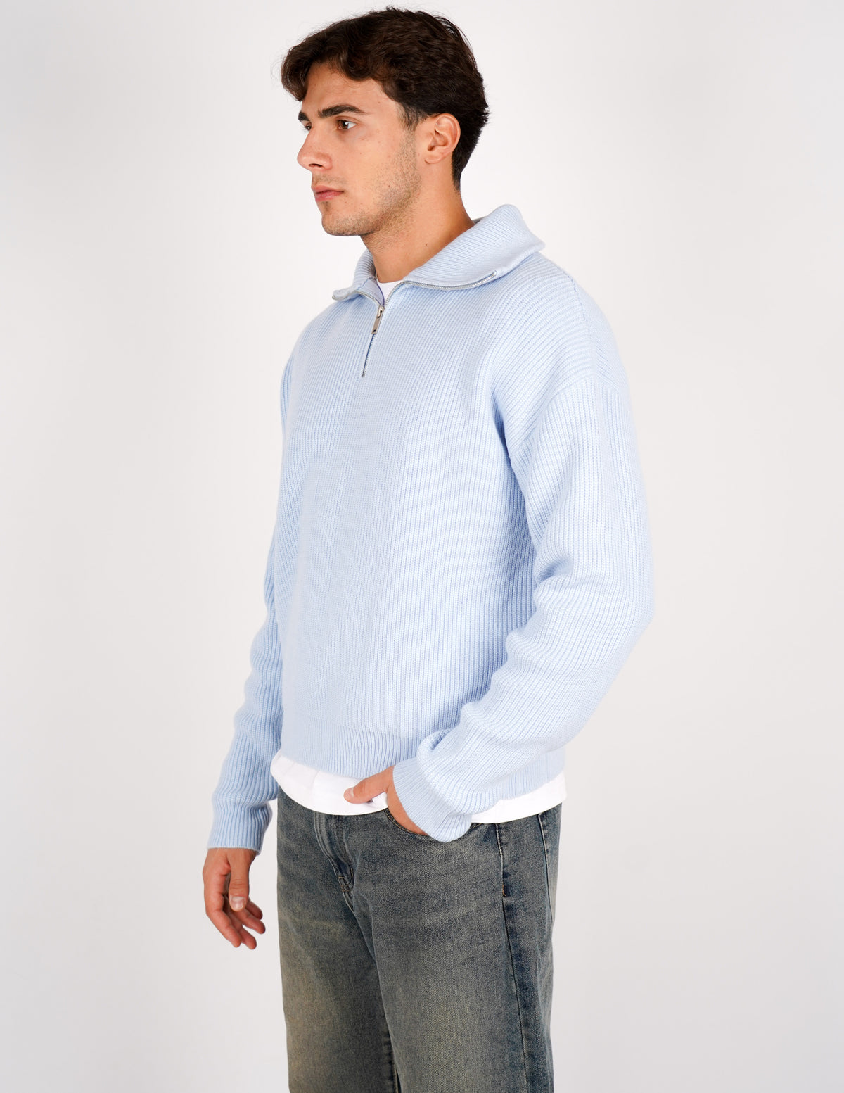 maglione camionista crop fit