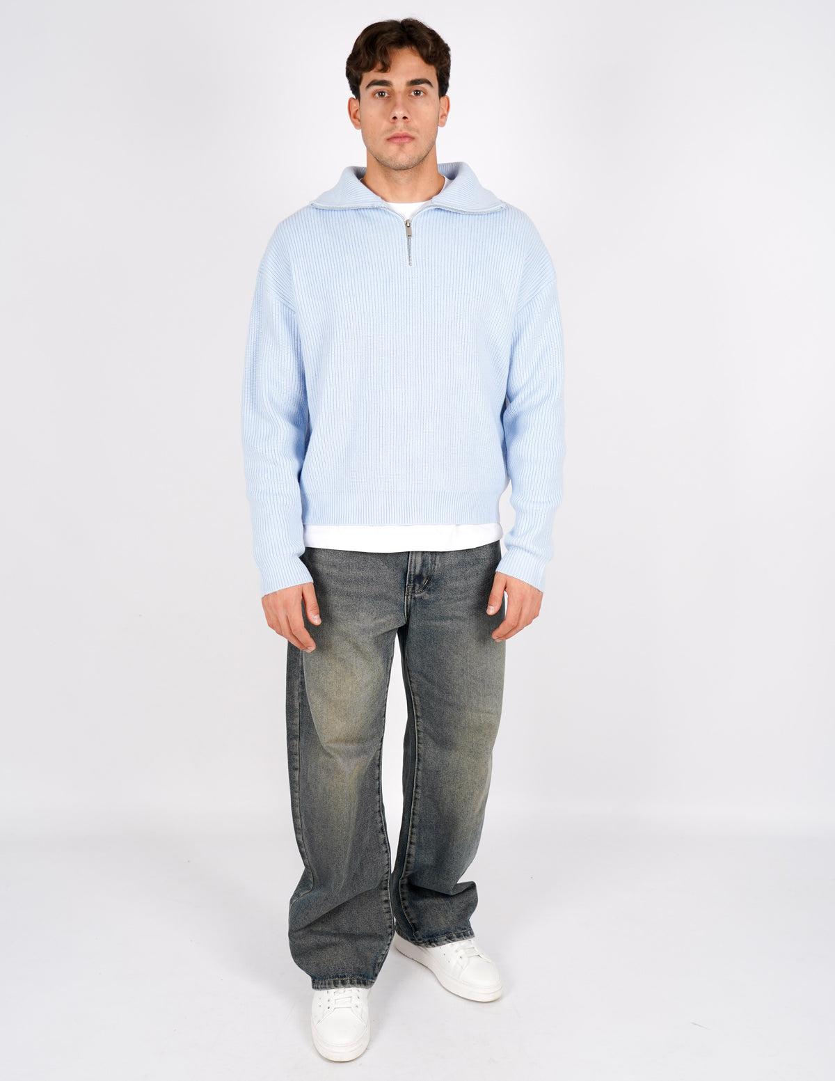 maglione camionista crop fit