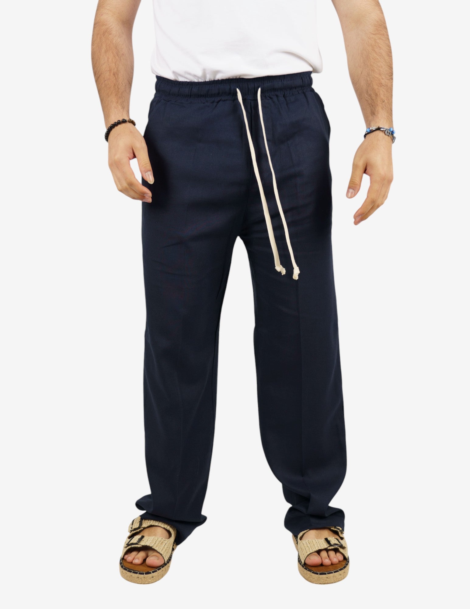 pantalaccio fondo largo in lino