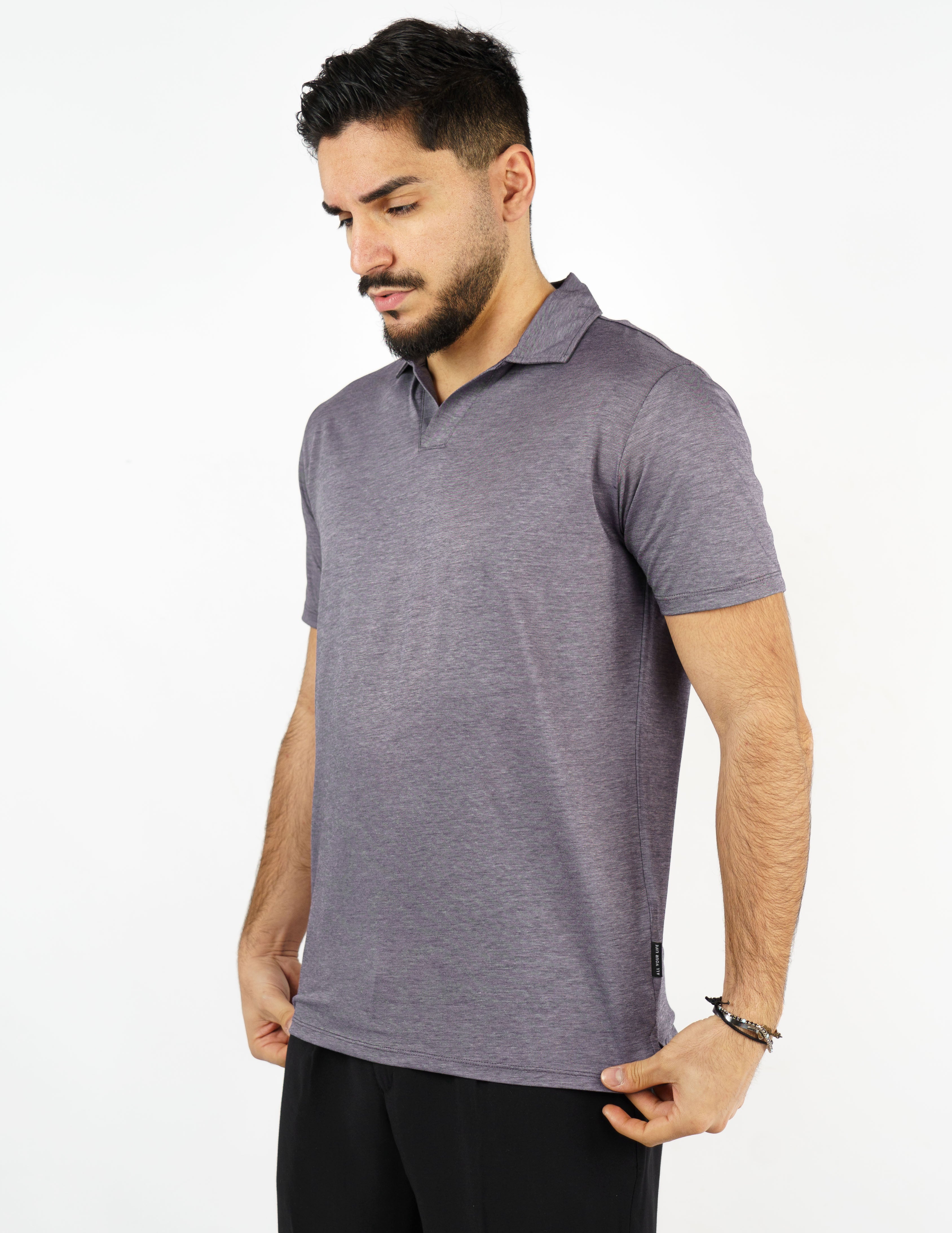 polo in tessuto micro piquet