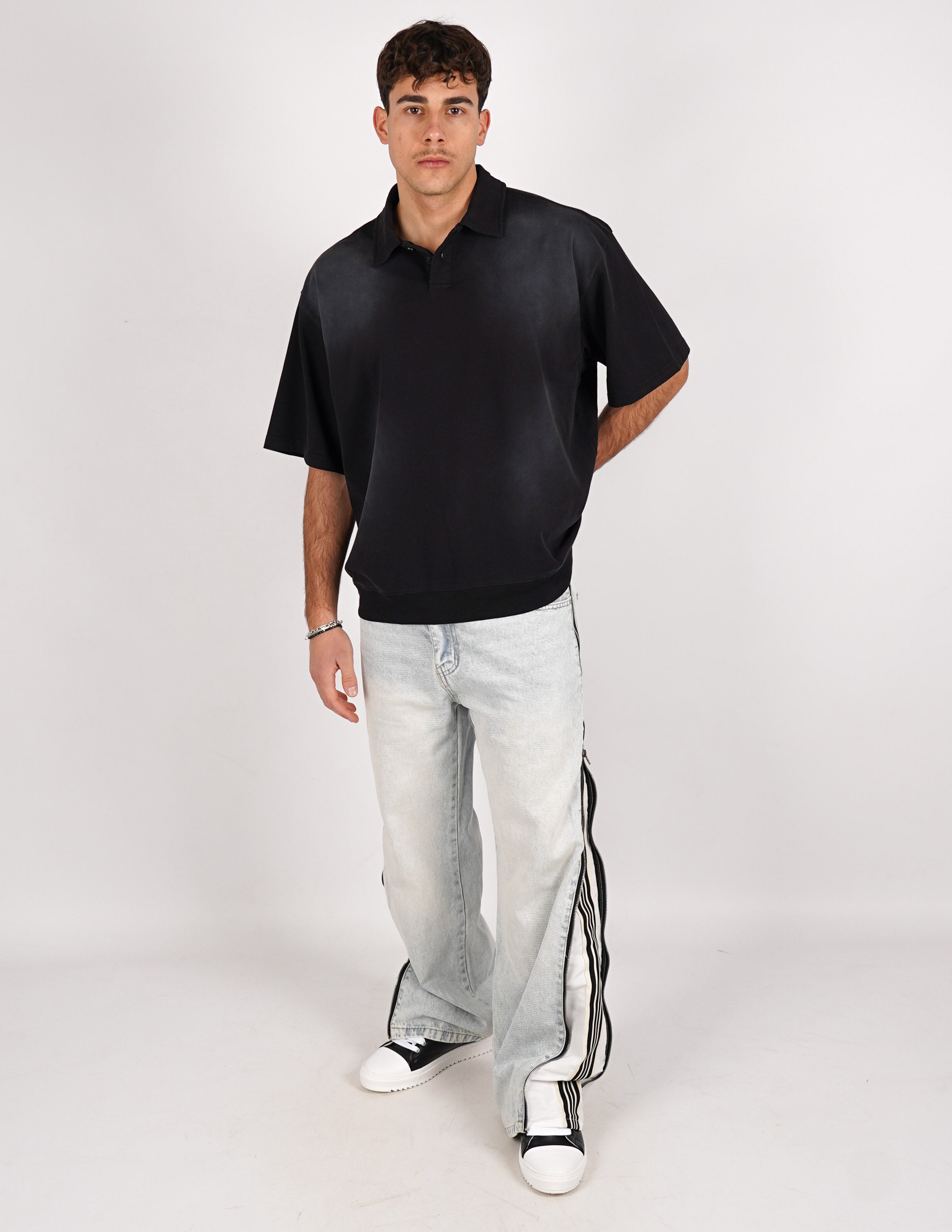 polo slavata oversize