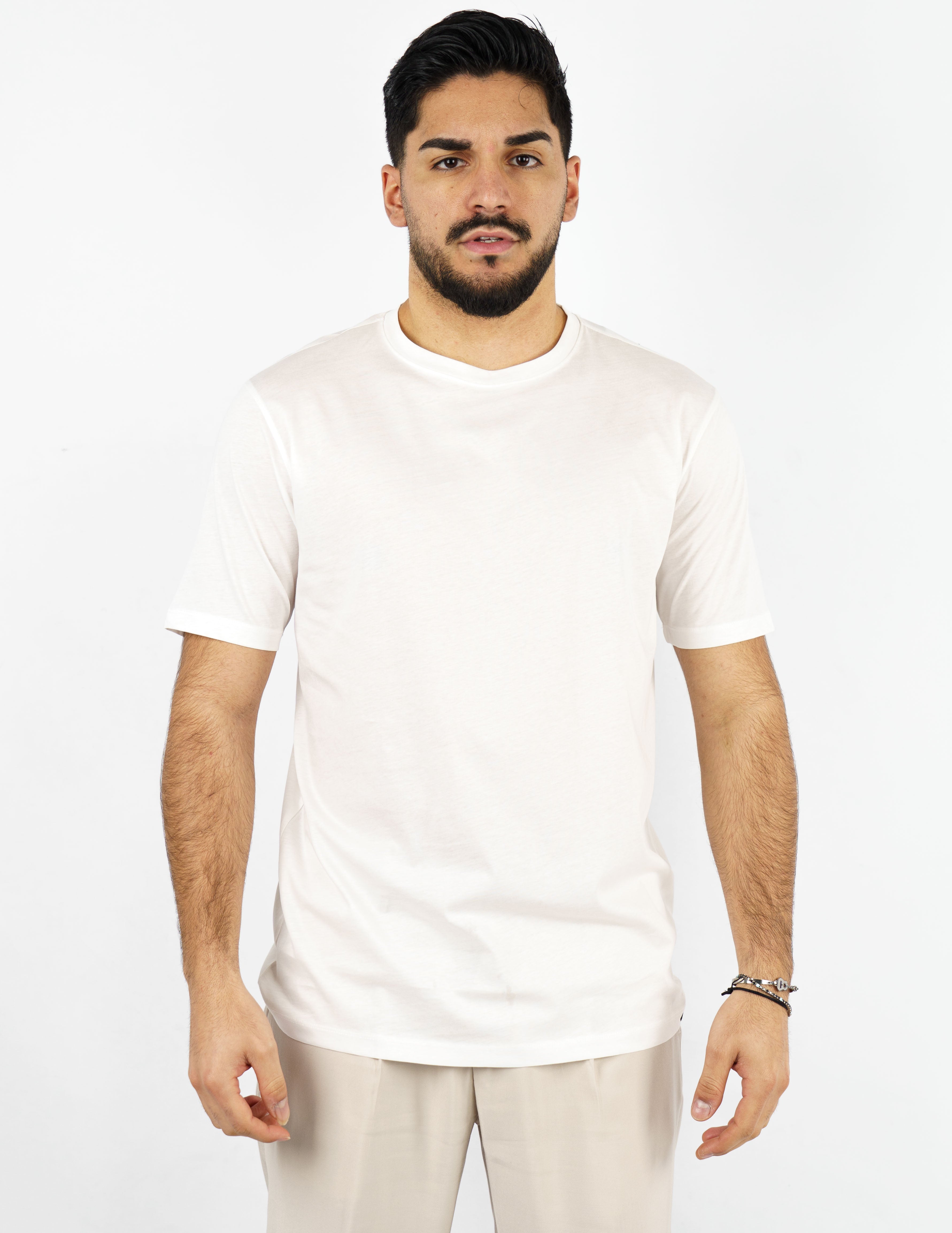 t-shirt in cotone mercerizzato over d