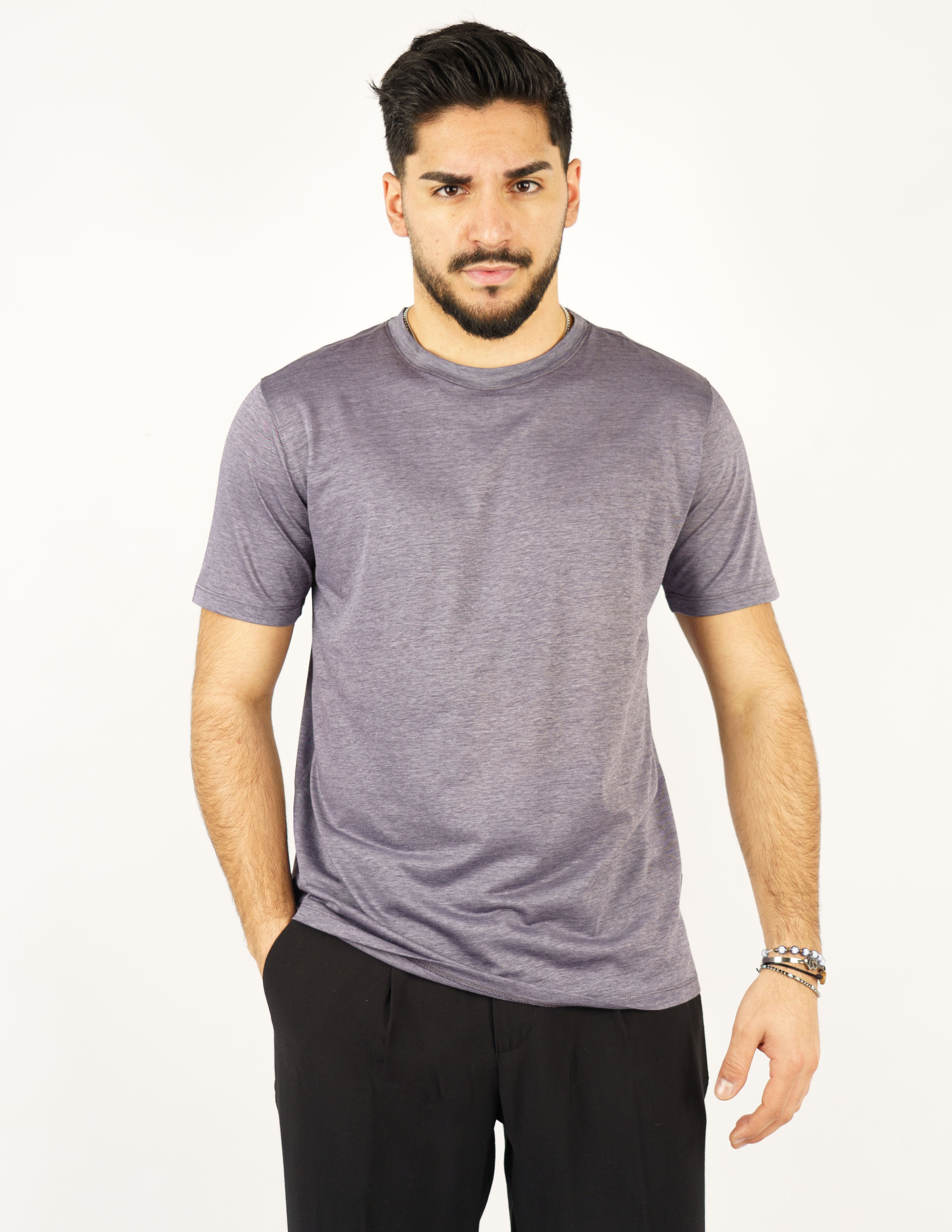 t-shirt tessuto micro piquet