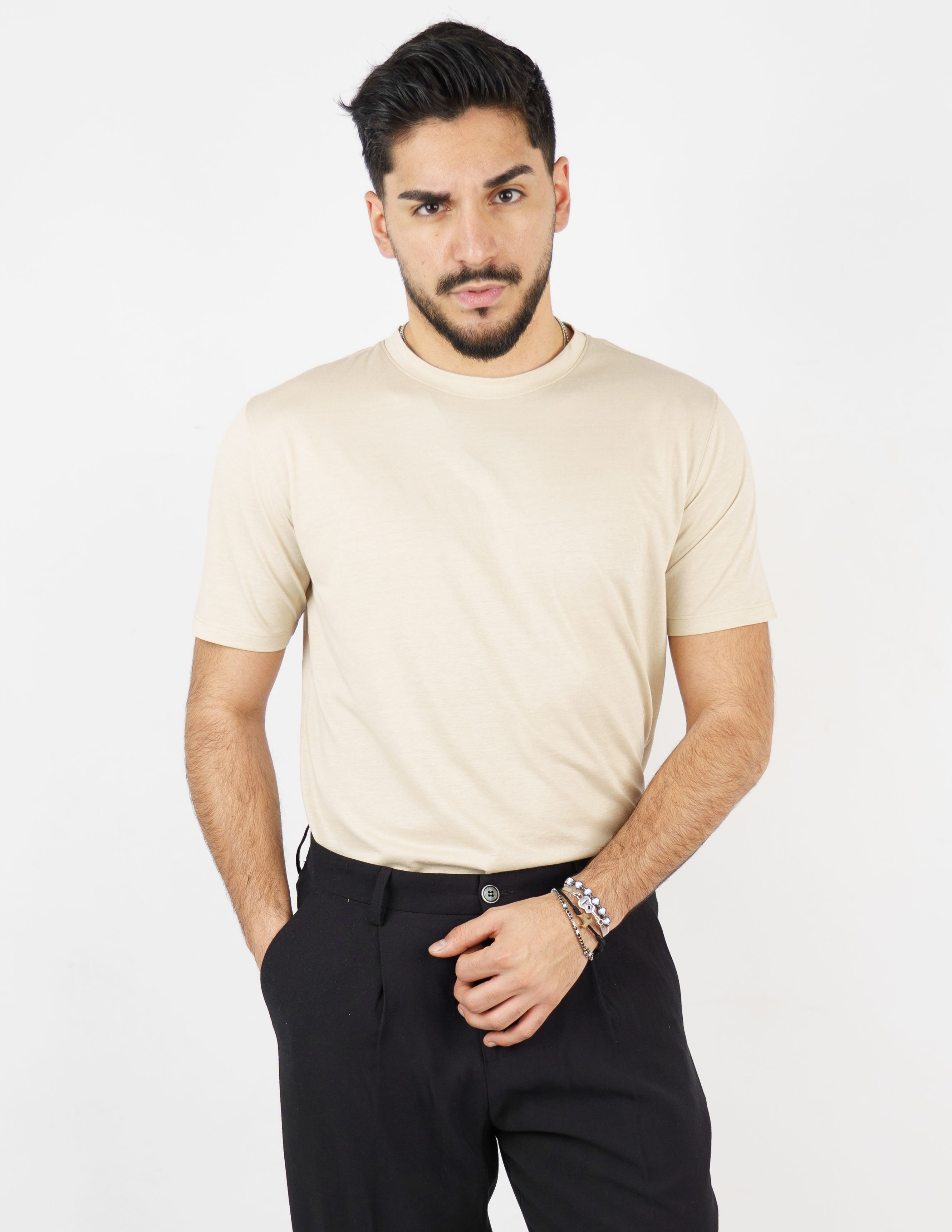 t-shirt tessuto micro piquet