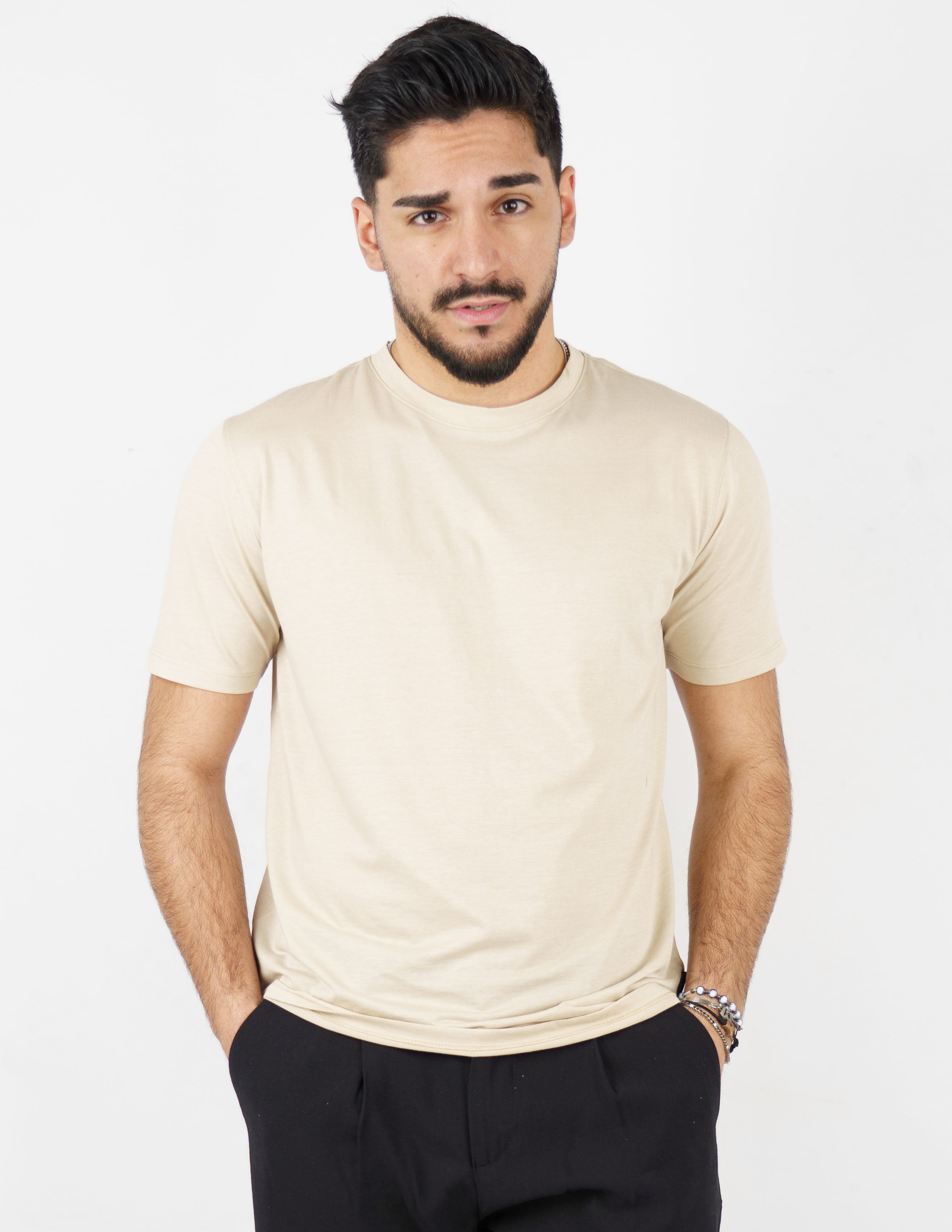 t-shirt tessuto micro piquet