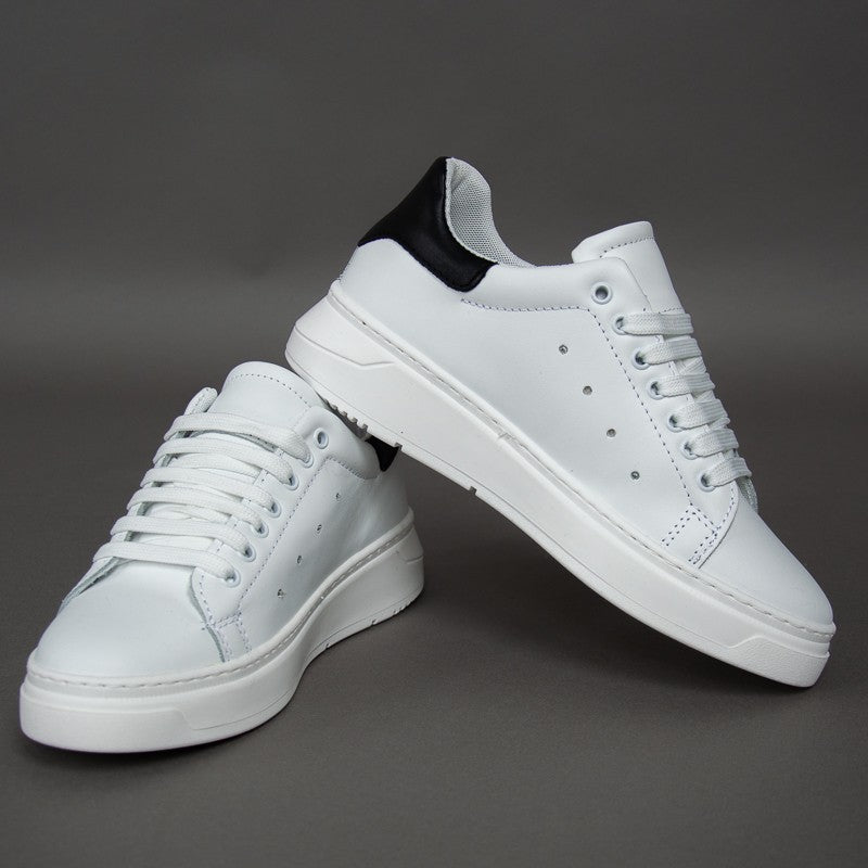 SNEAKERS SCARPE INTERAMENTE IN PELLE