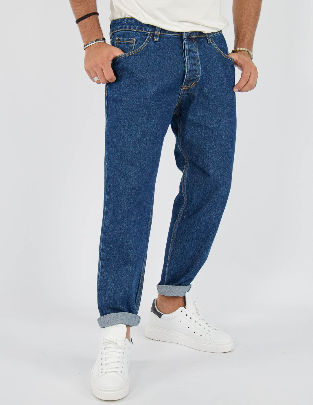JEANS UOMO DENIM BASIC CARROT