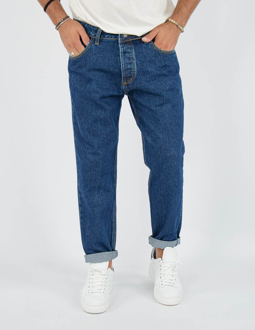 JEANS UOMO DENIM BASIC CARROT