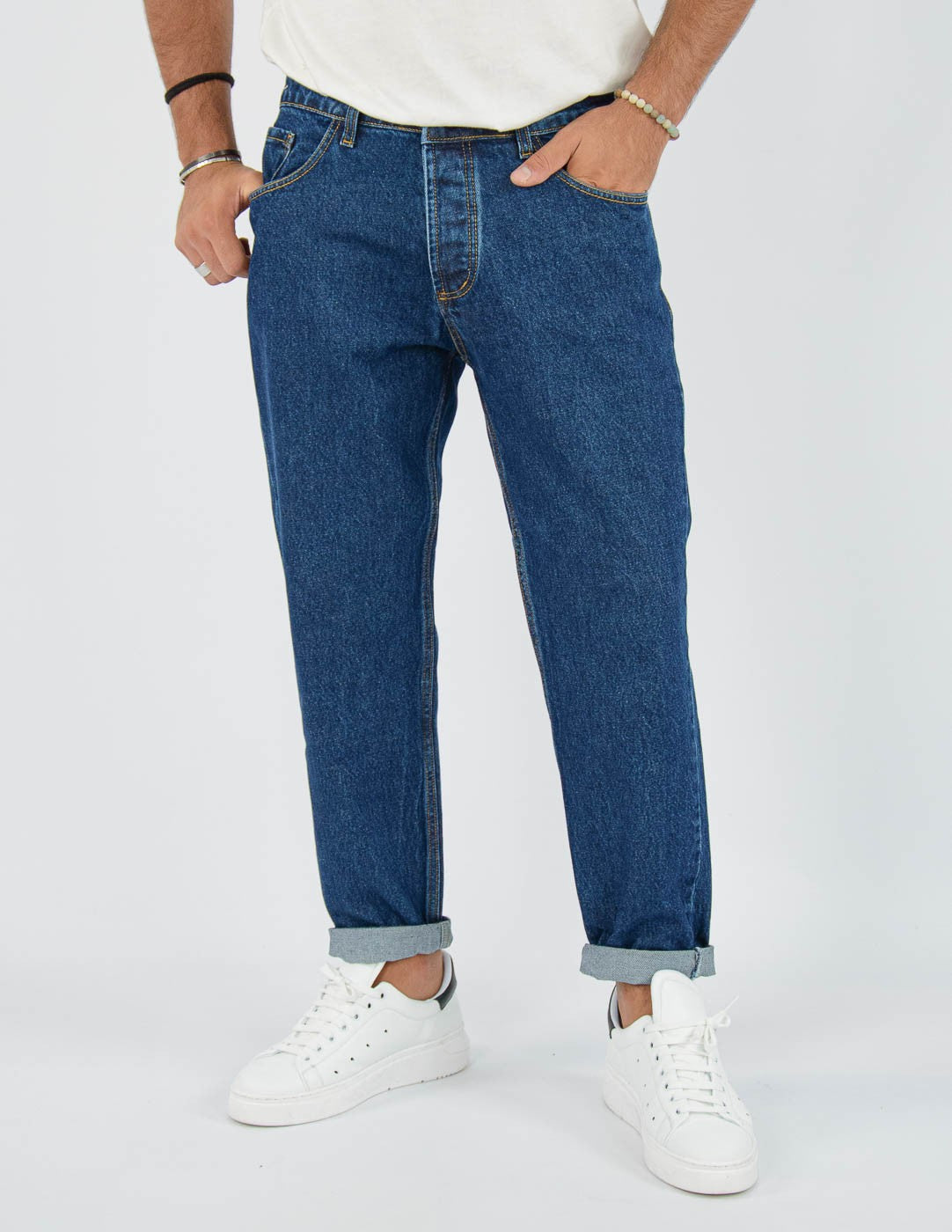 JEANS UOMO DENIM BASIC CARROT