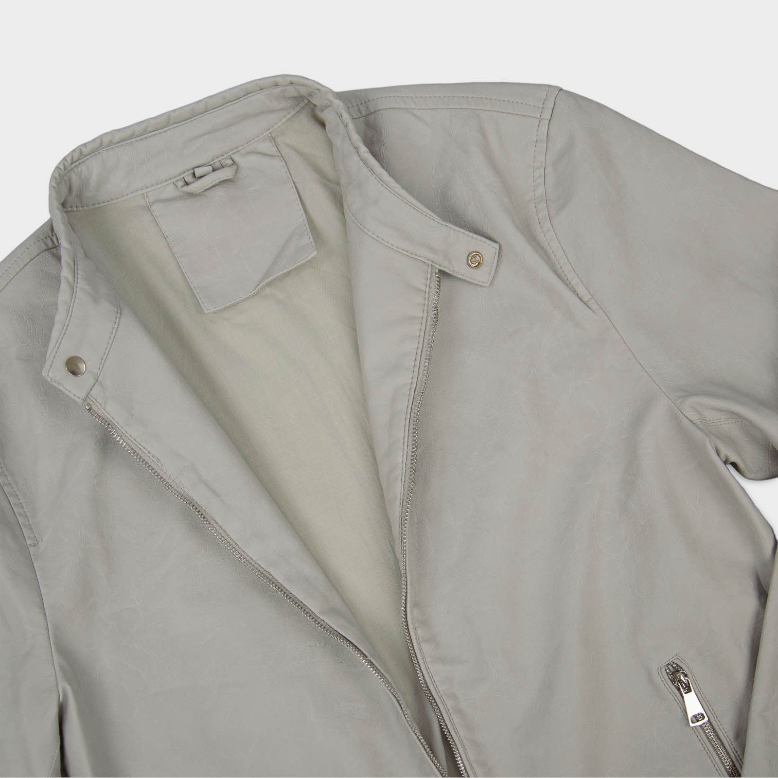 giubbino uomo ecopelle coreano