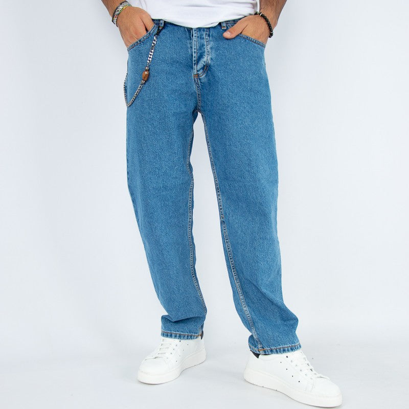 jeans uomo basic vintage baggy