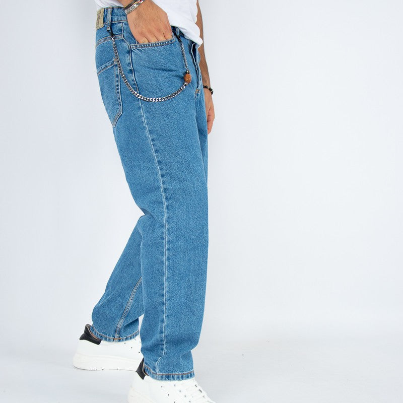 jeans uomo basic vintage baggy