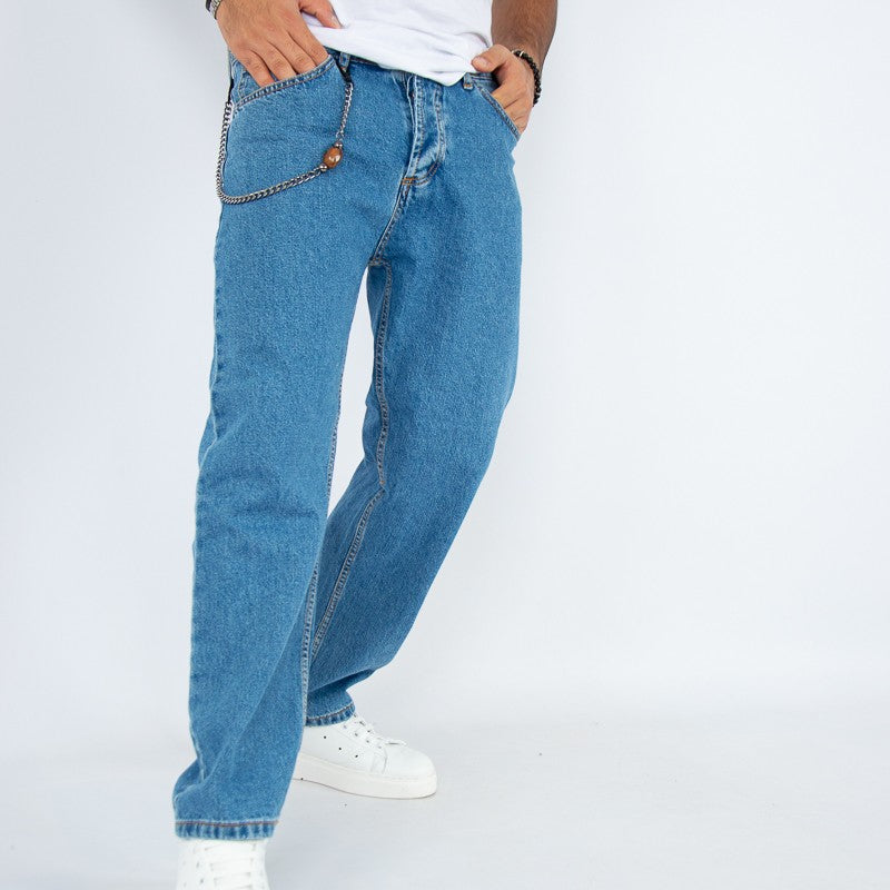 jeans uomo basic vintage baggy
